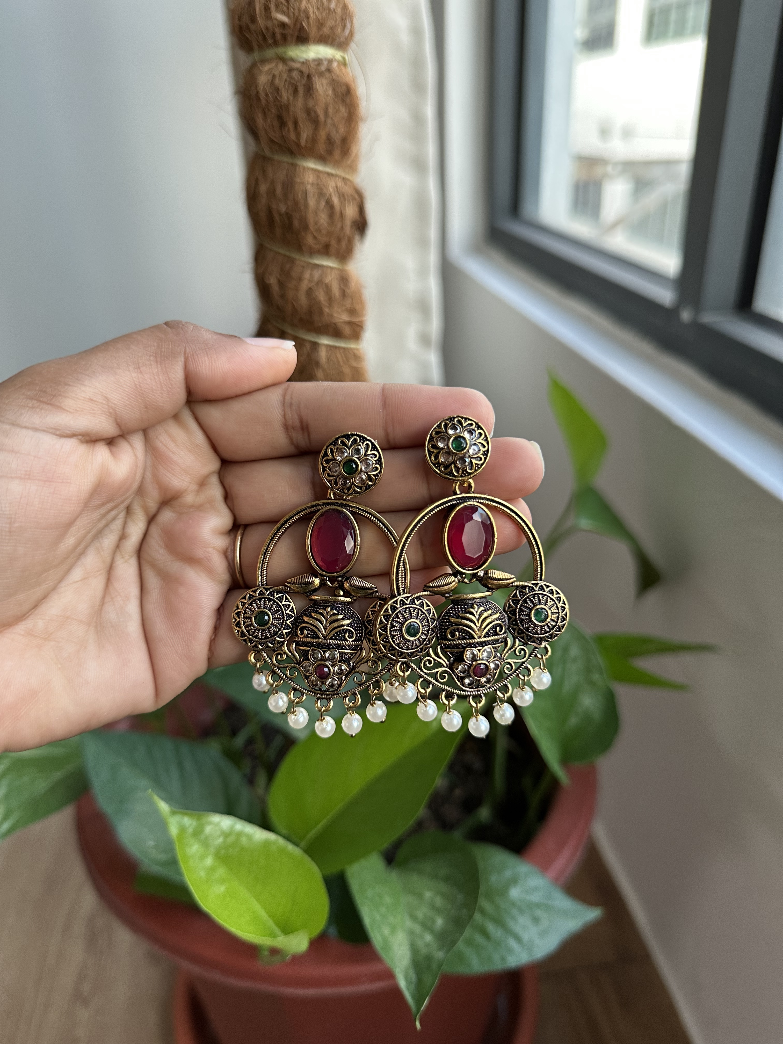 Party Wear Large Earring