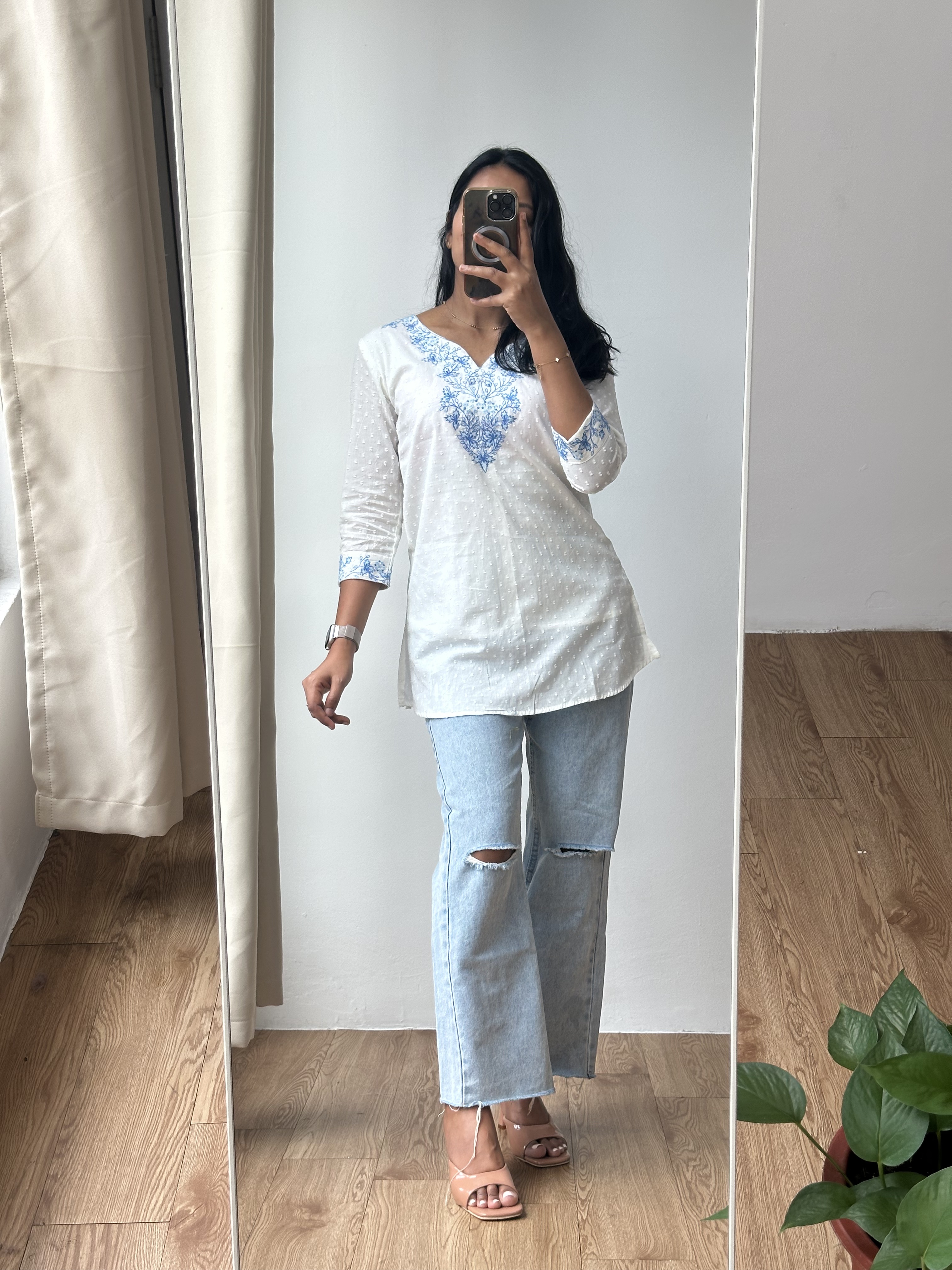 Cotton Embroidered Tunic