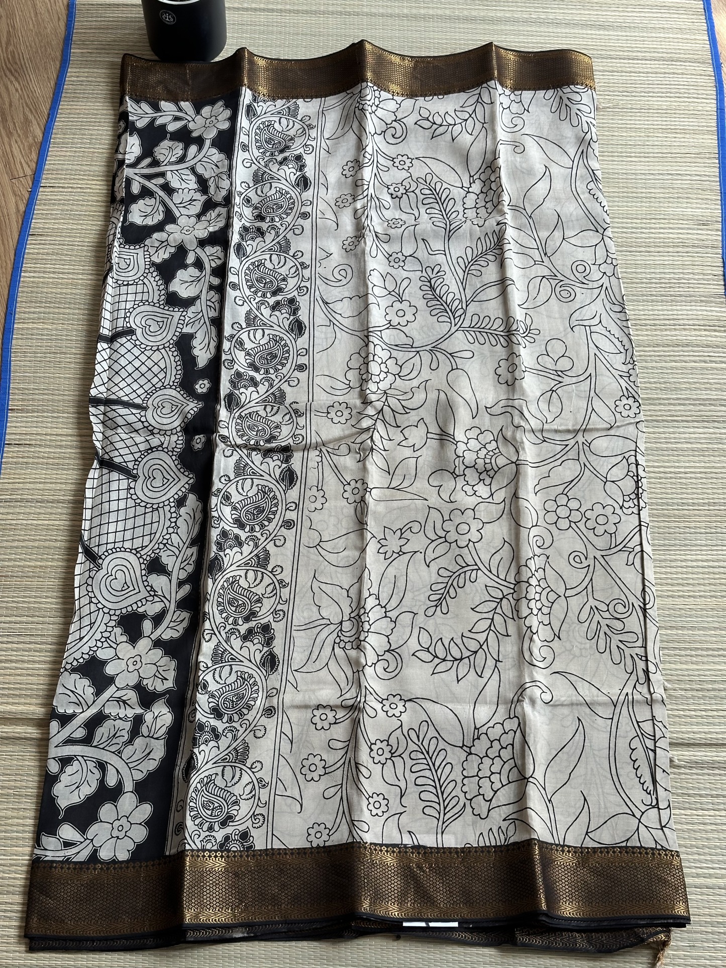 Mangalagiri Silk with Kalamkari (3)