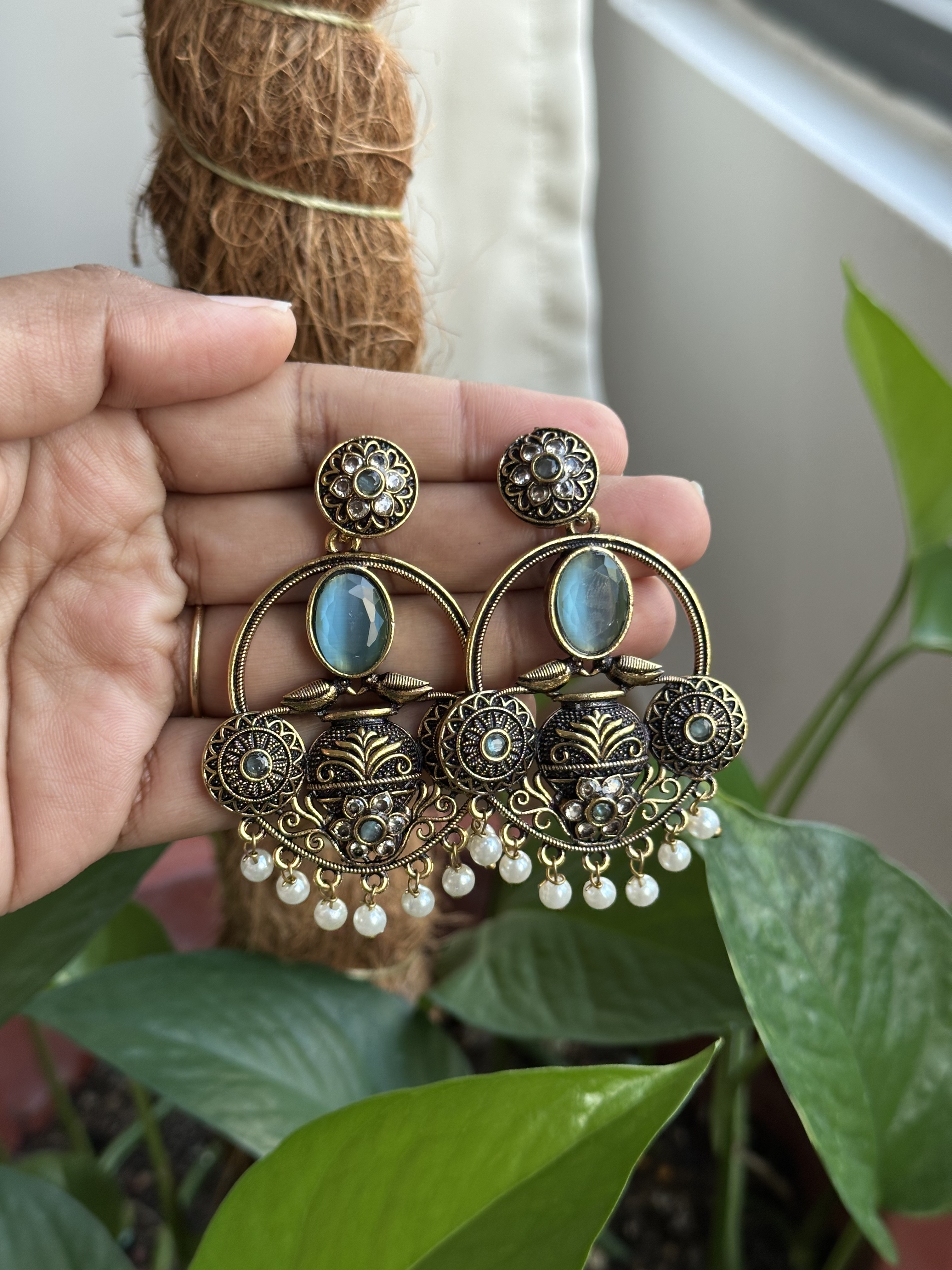 Party Wear Large Earring