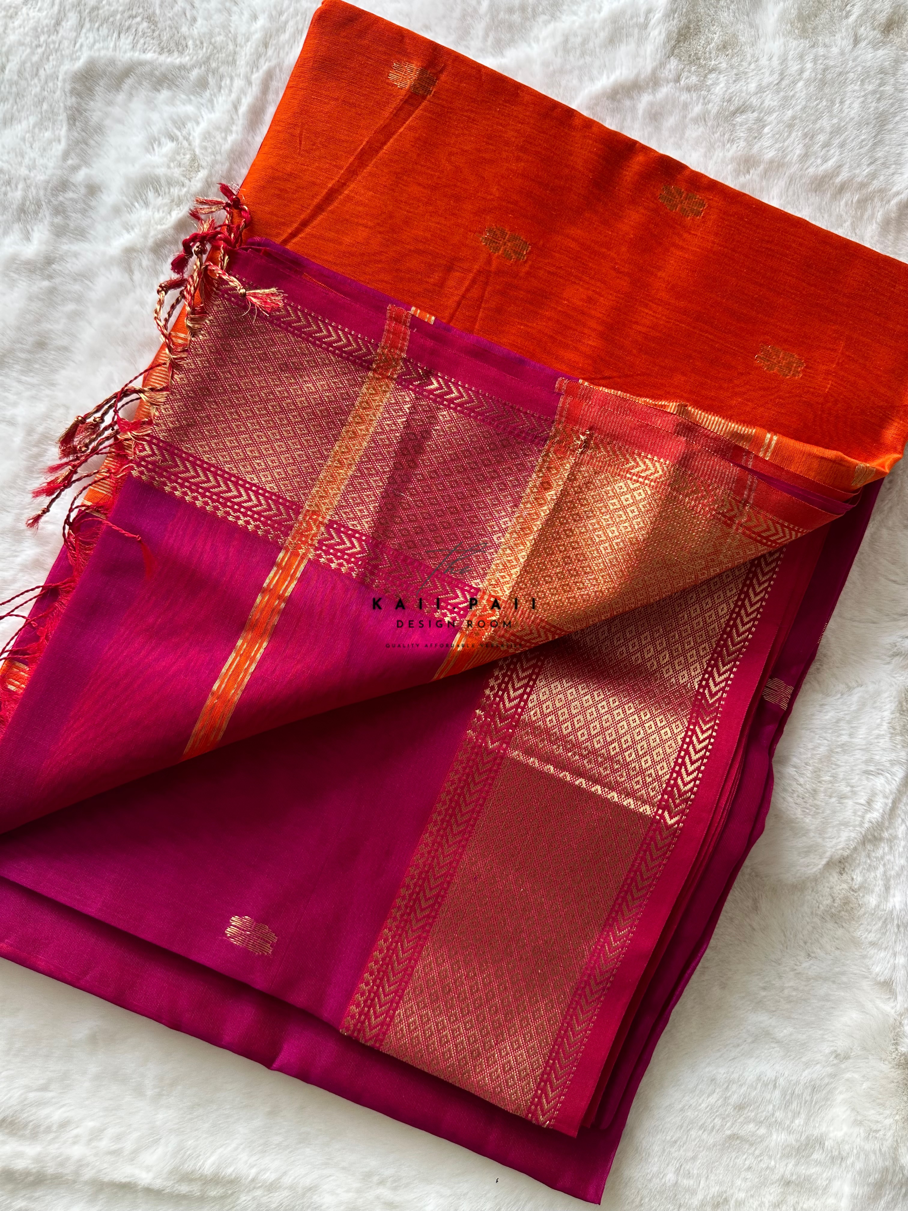 Maheshwari Handloom Saree