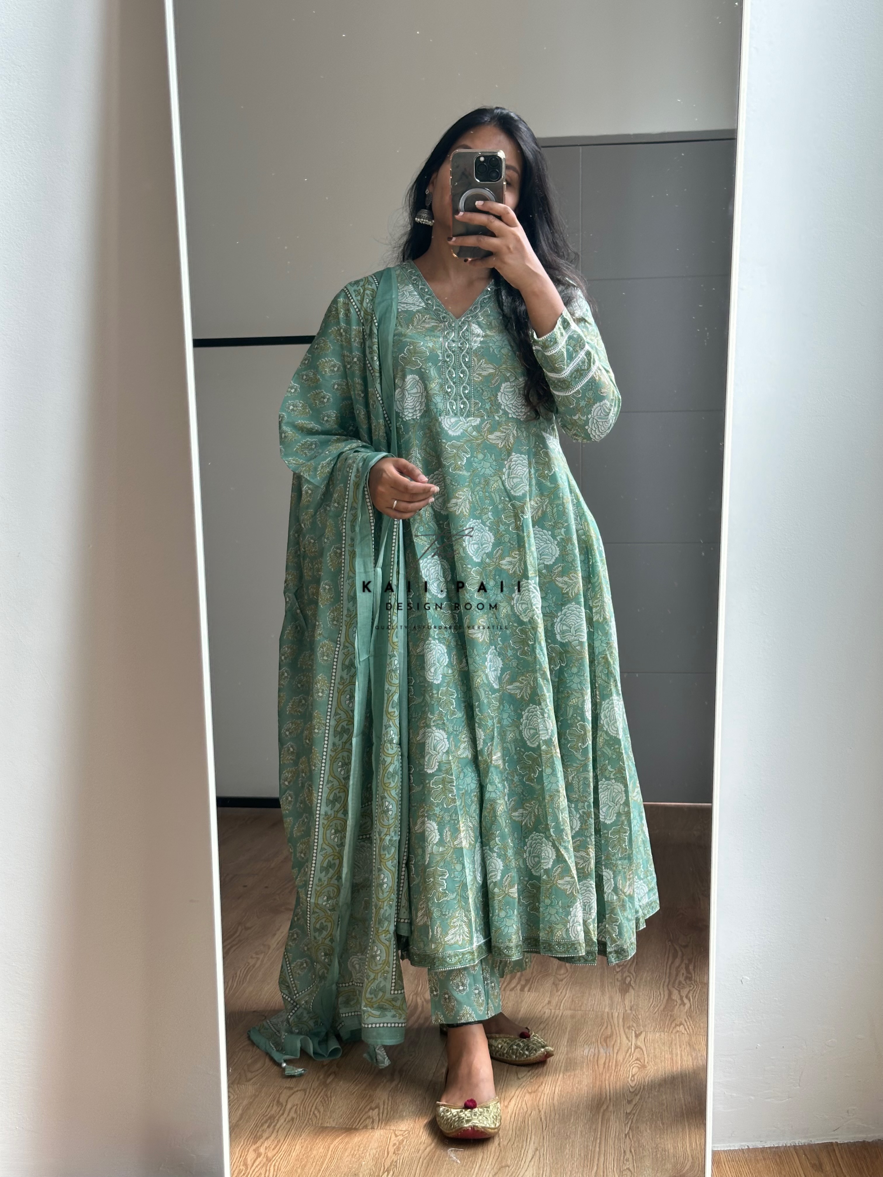 Long Sleeve Anarkali Suit