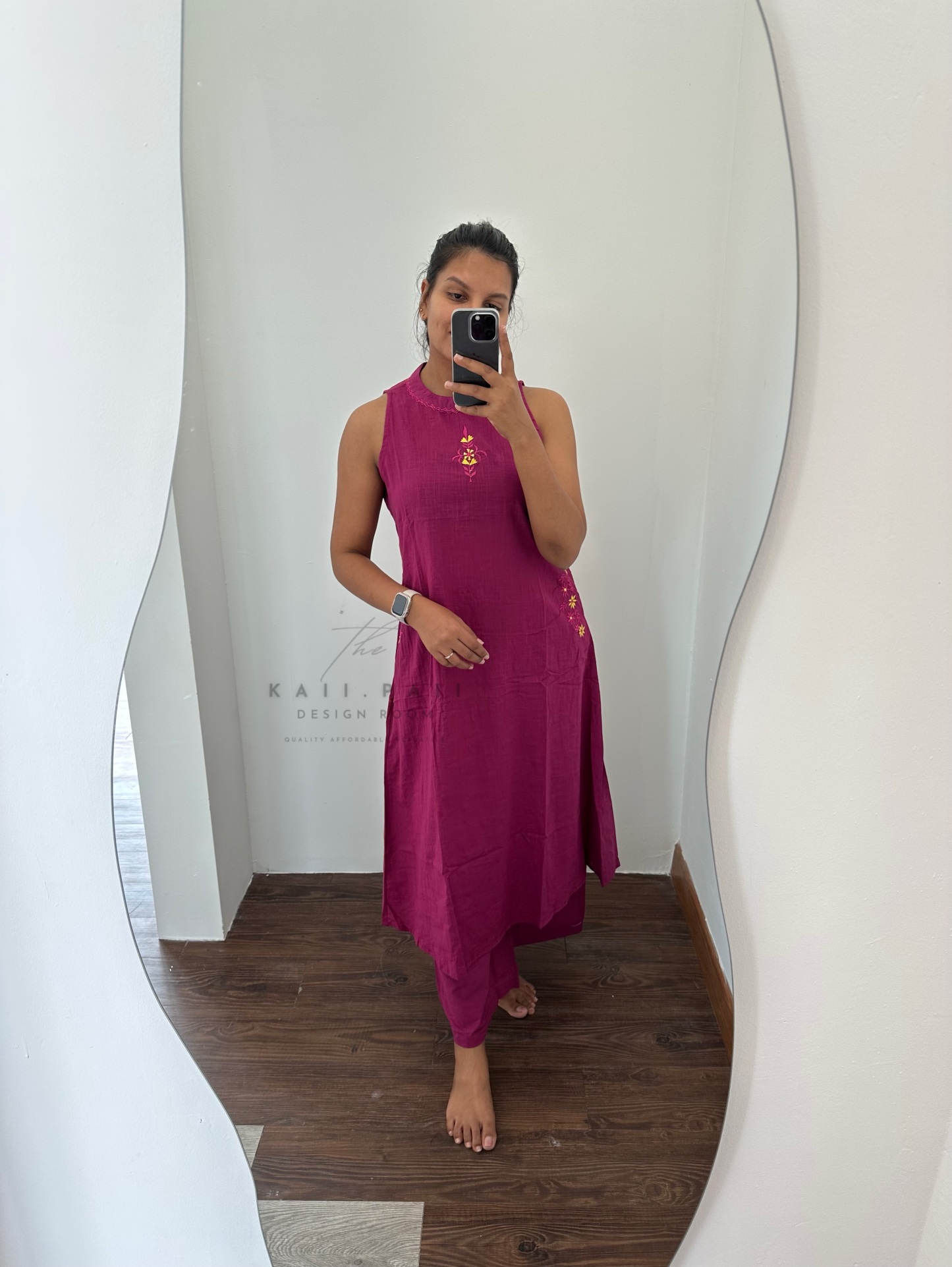 Sleeveless A line Set