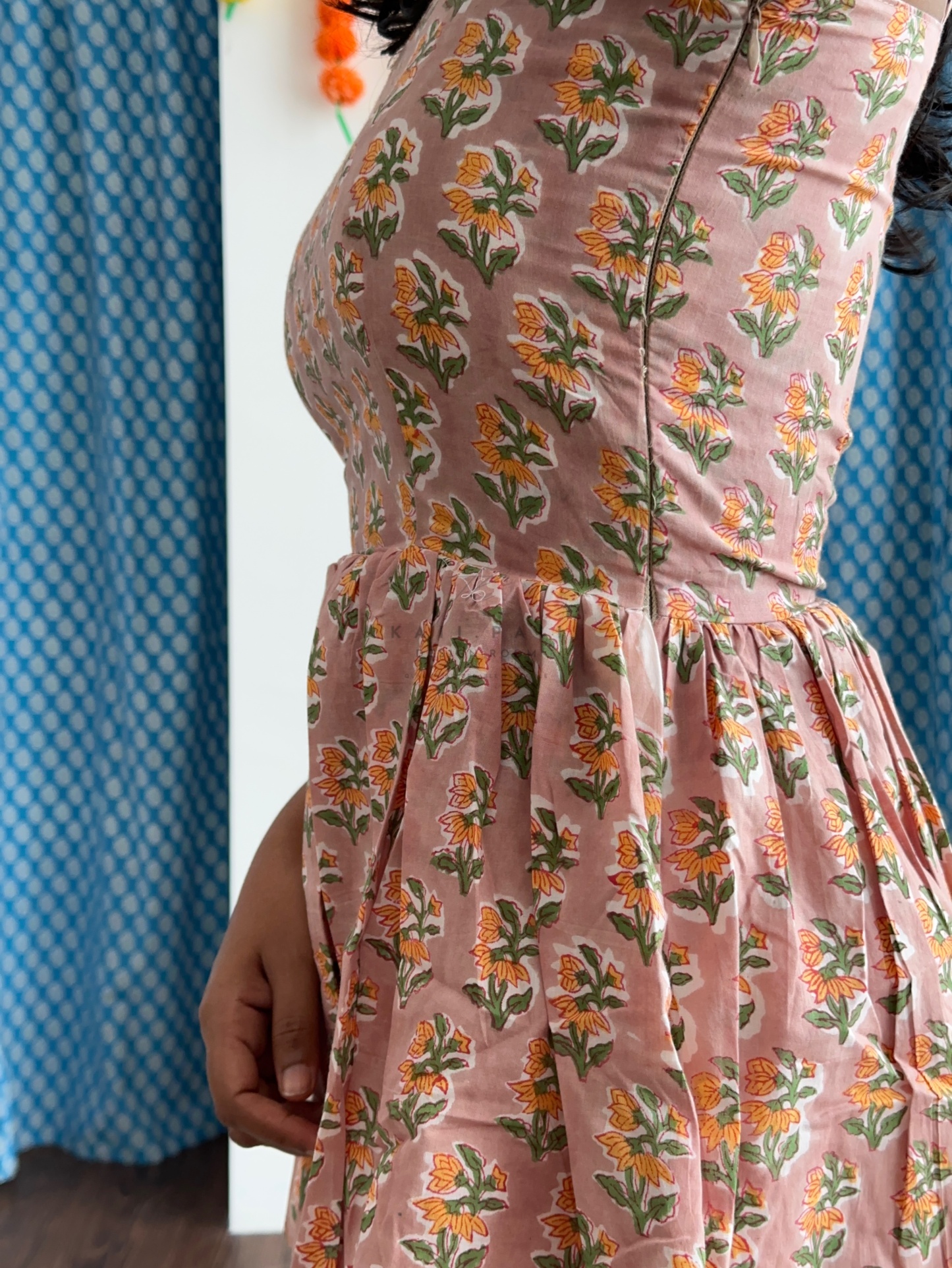 Blockprint Padded Top