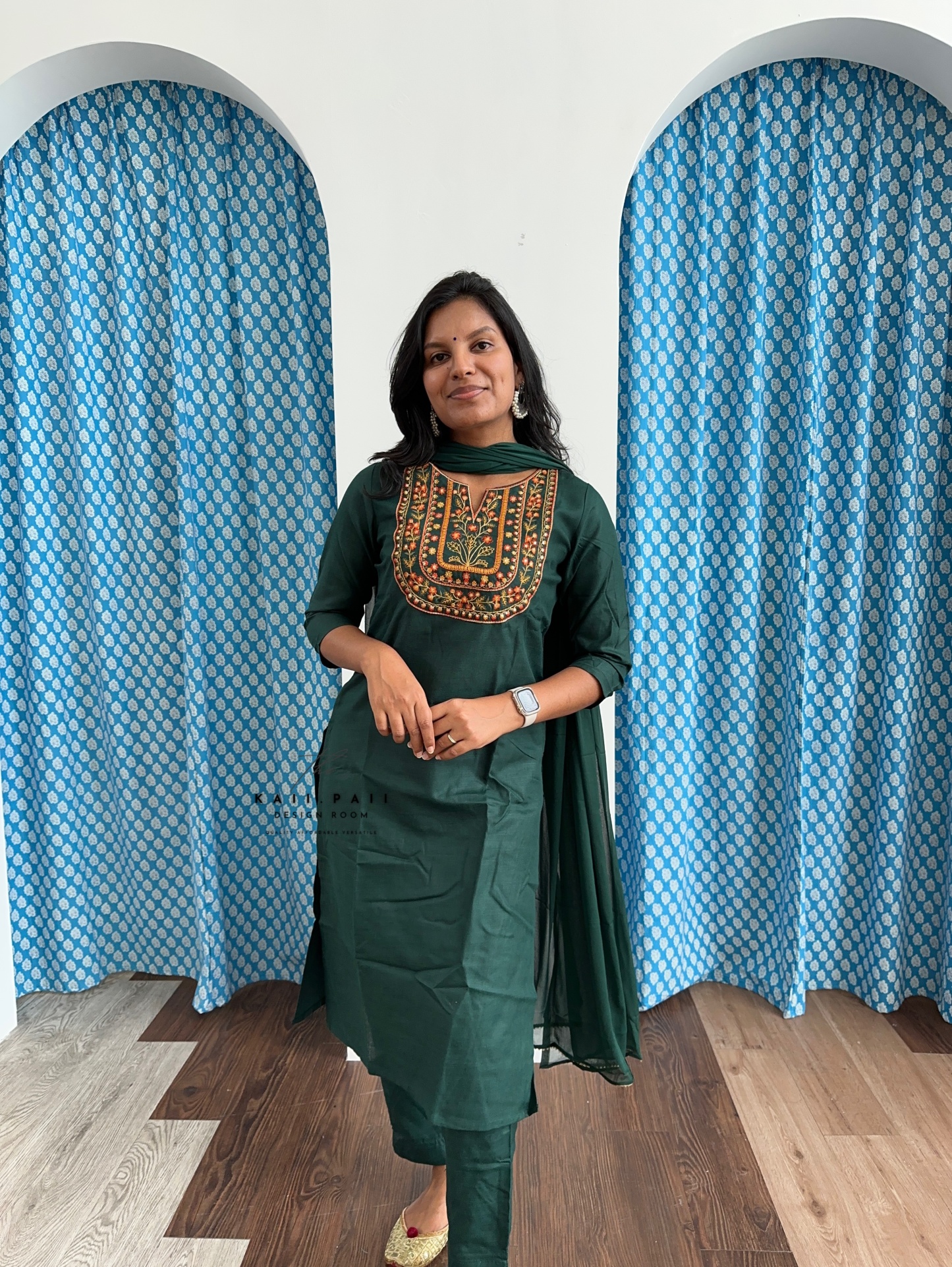 Cotton Blend Kurta Set