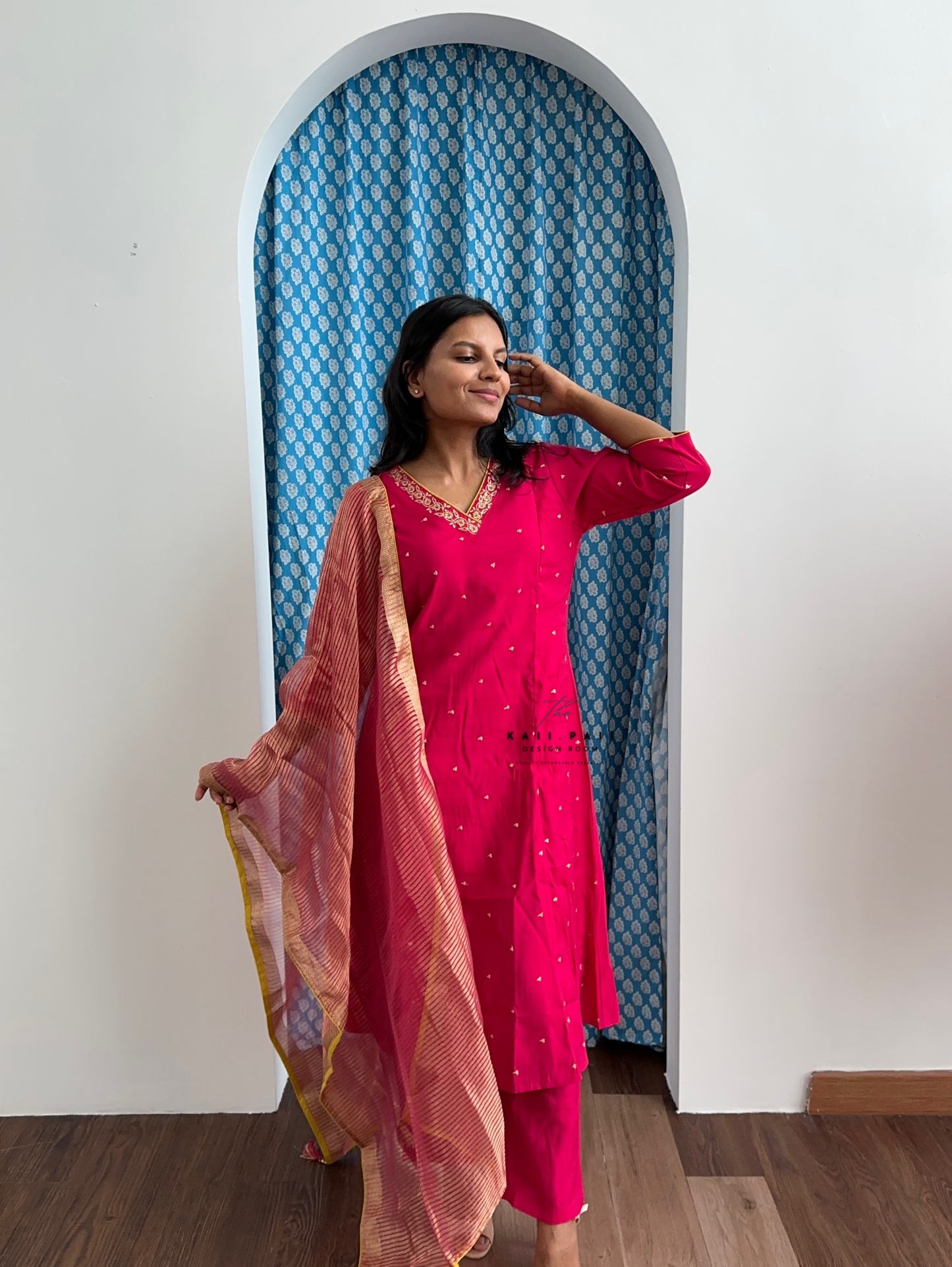 Silk Blend Kurta Set
