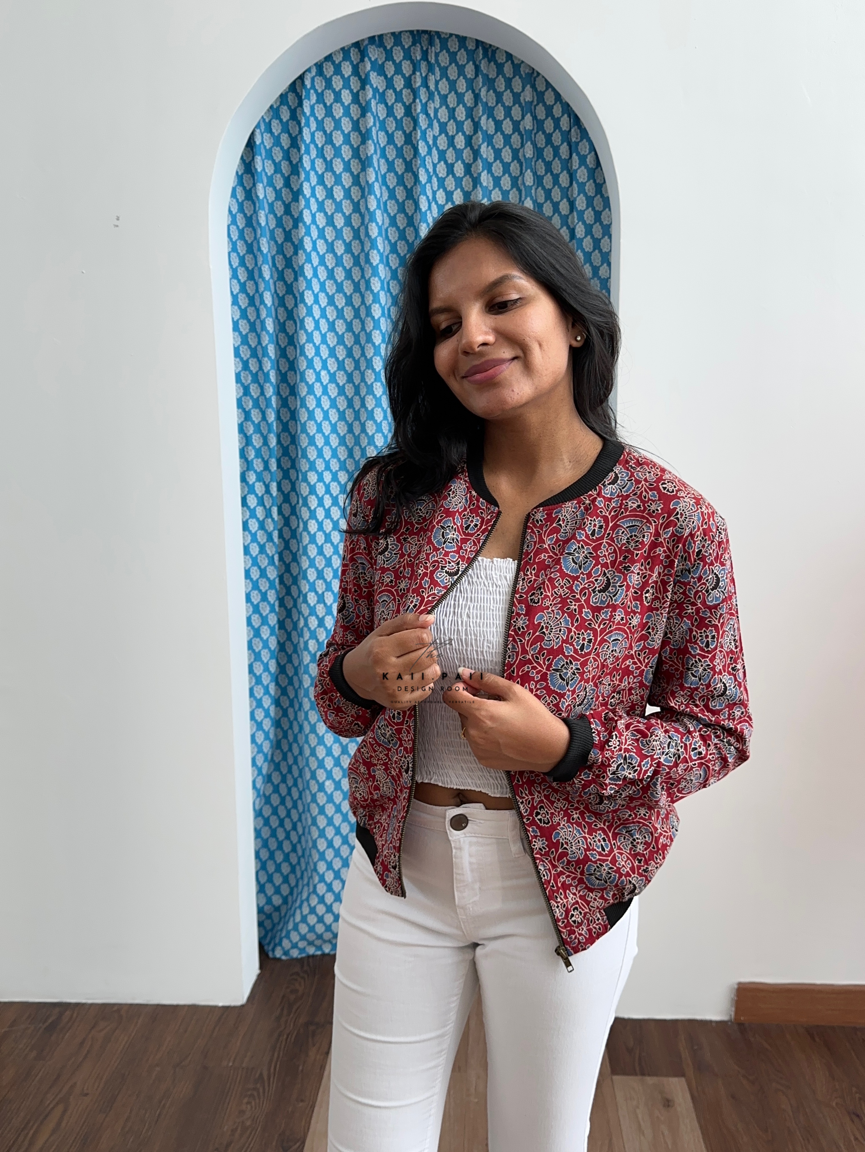Indowestern Bomber Jacket