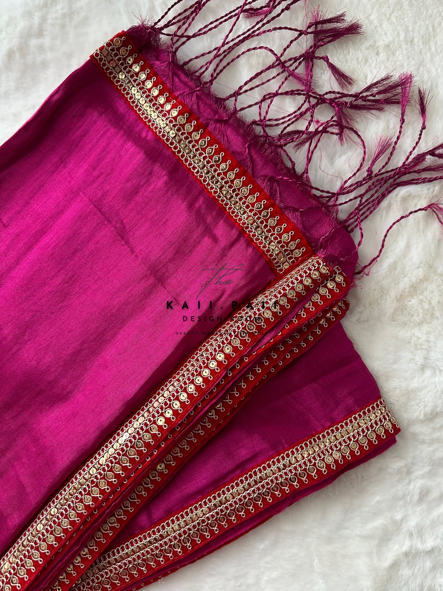 Tissue Saree with Border