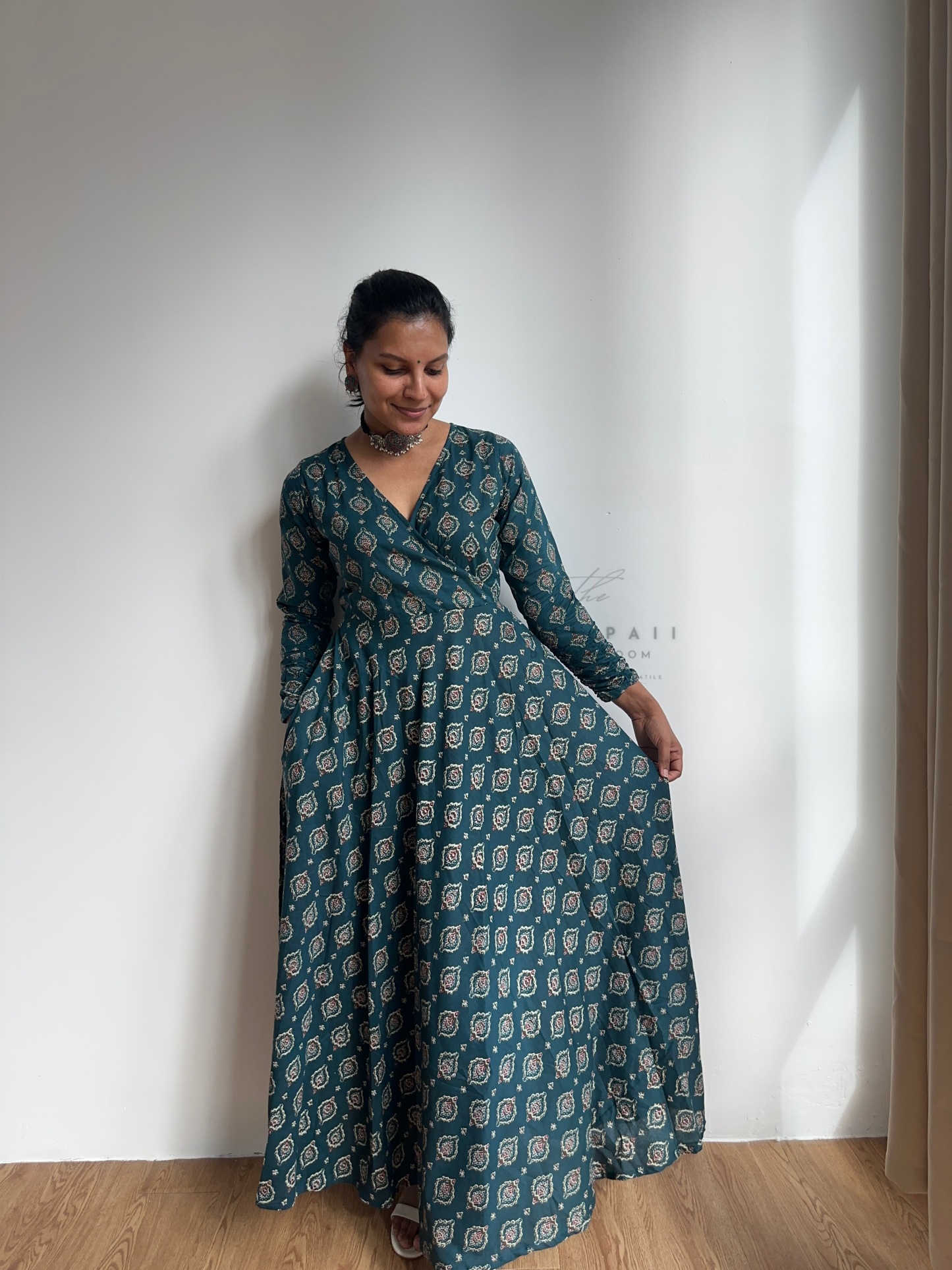 Angrakha Anarkali Dress