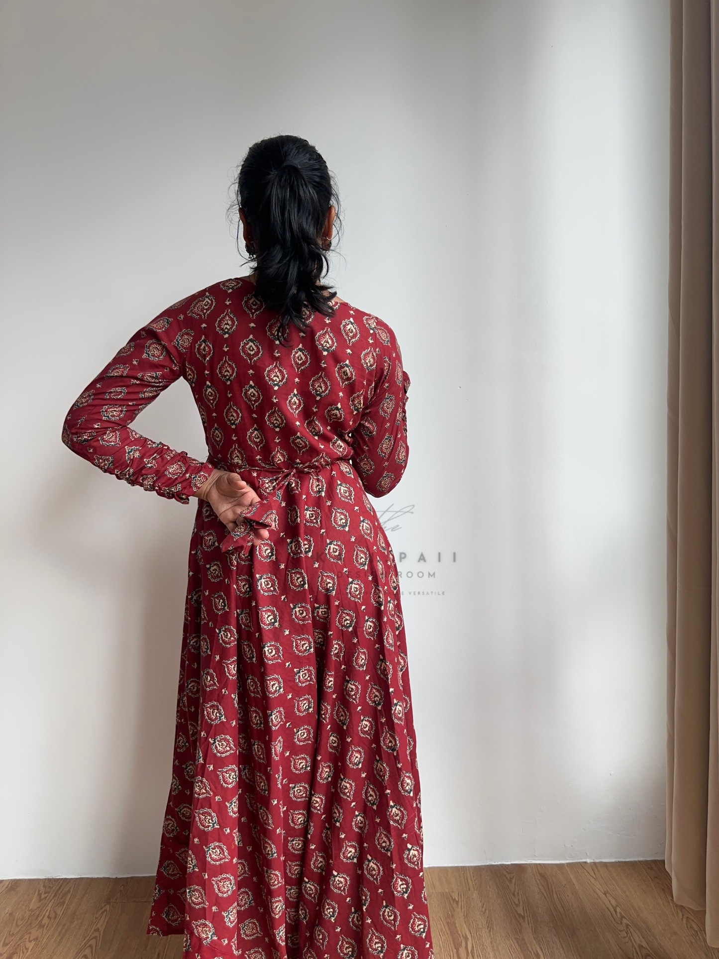 Angrakha Anarkali Dress