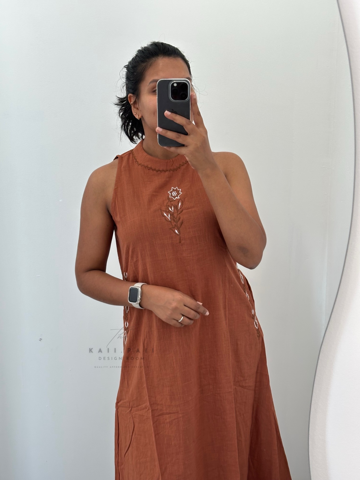 Sleeveless A line Set