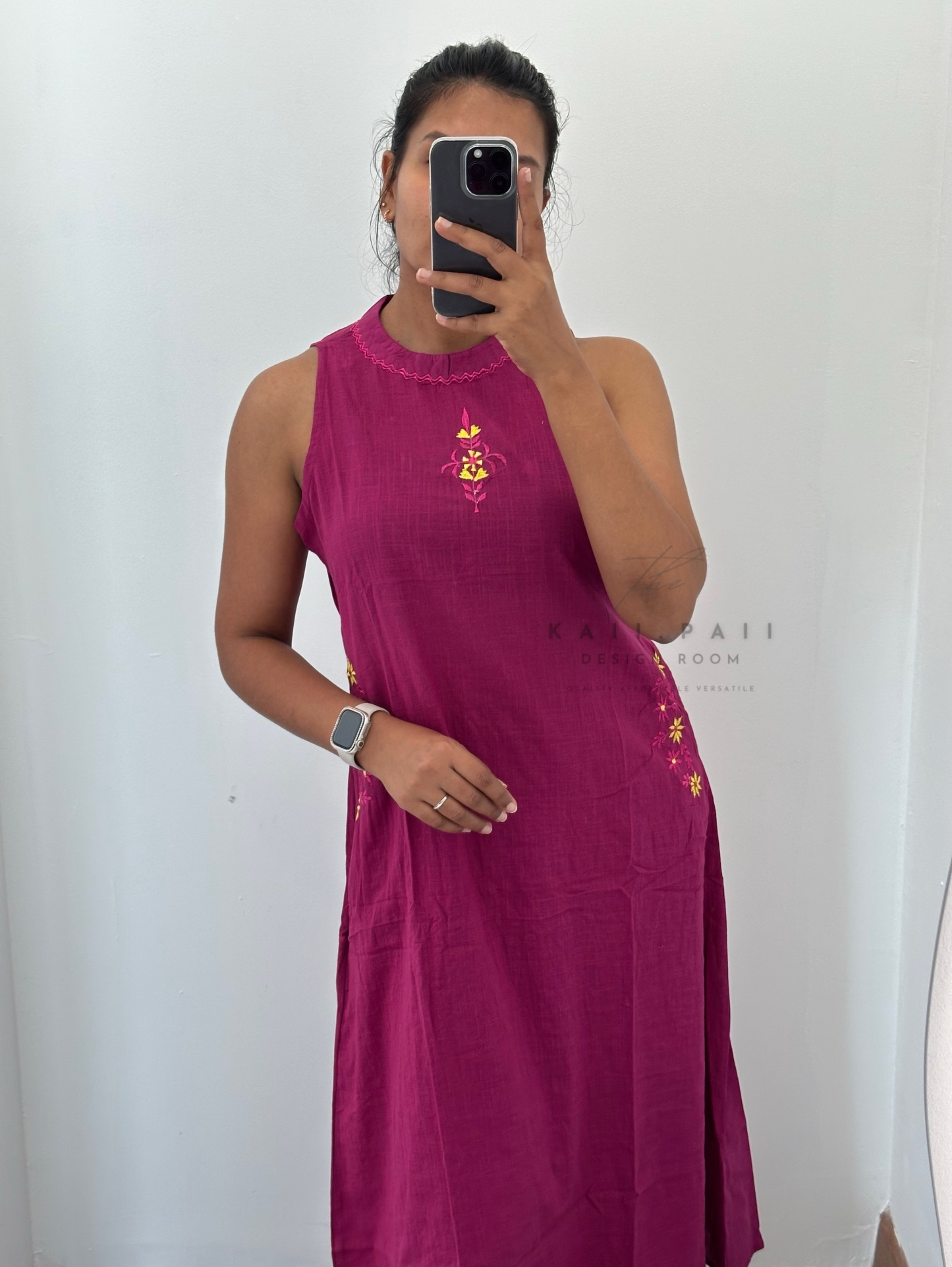 Sleeveless A line Set