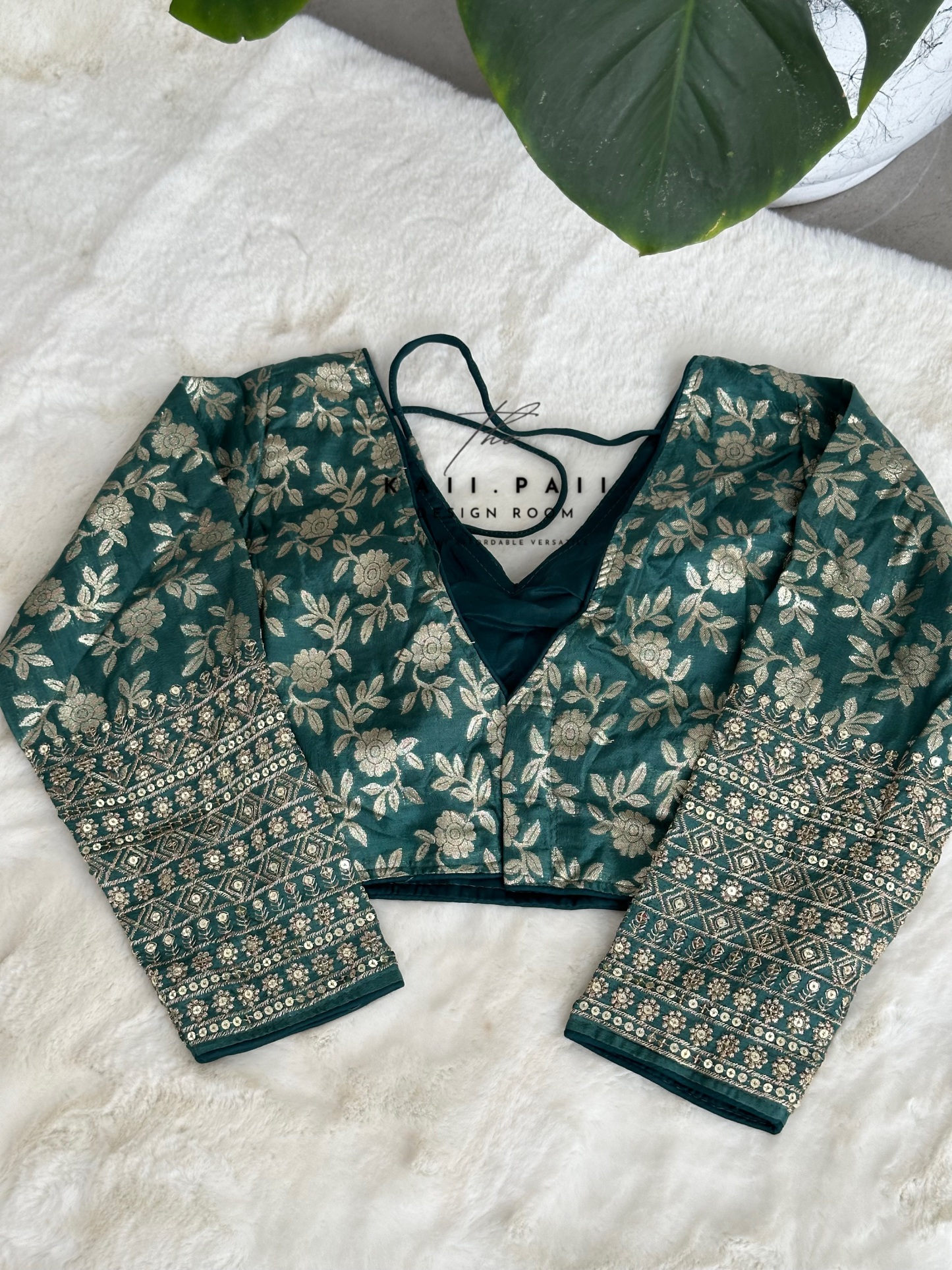 3/4th Sleeve Saree Blouse