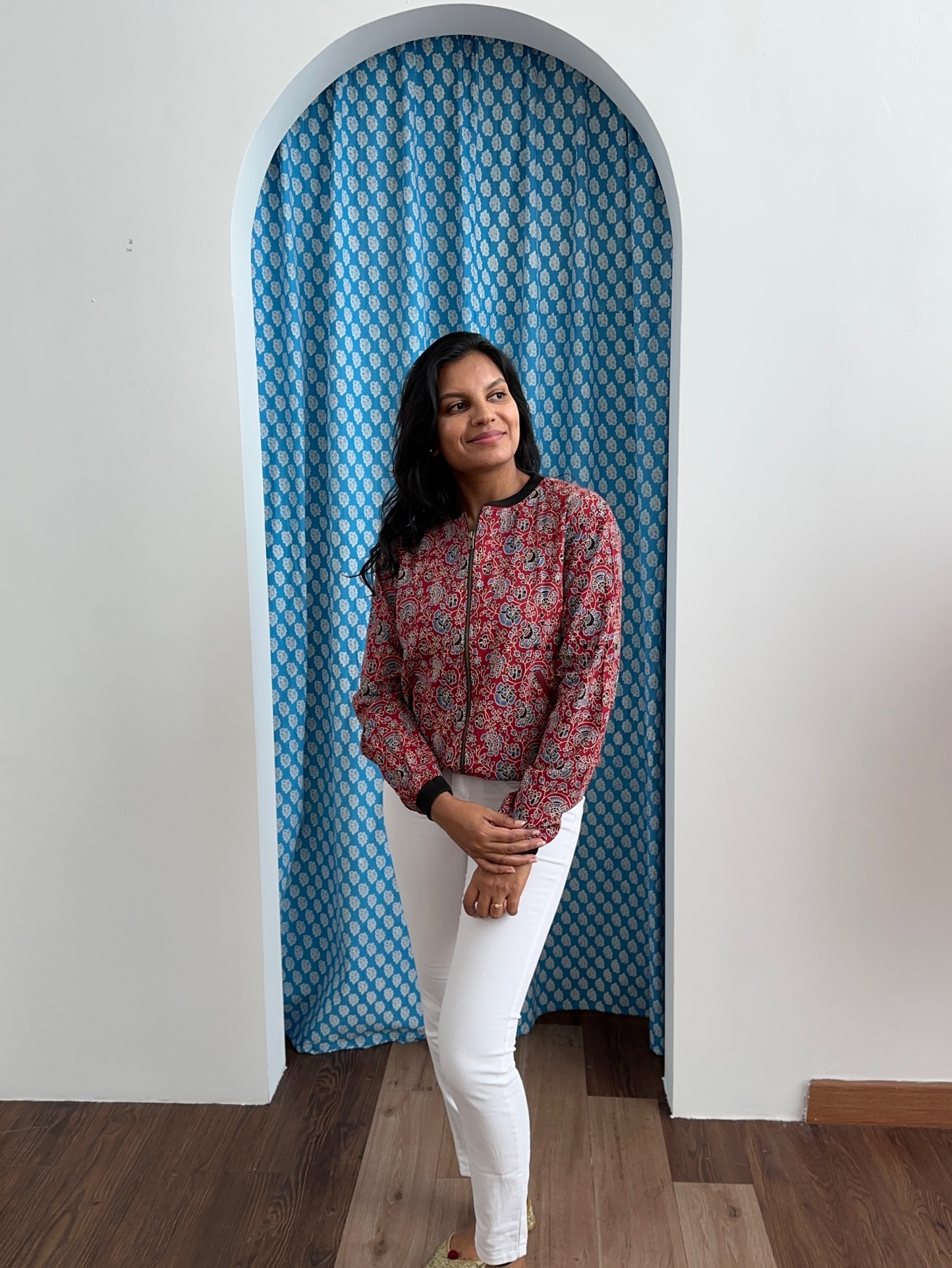 Indowestern Bomber Jacket