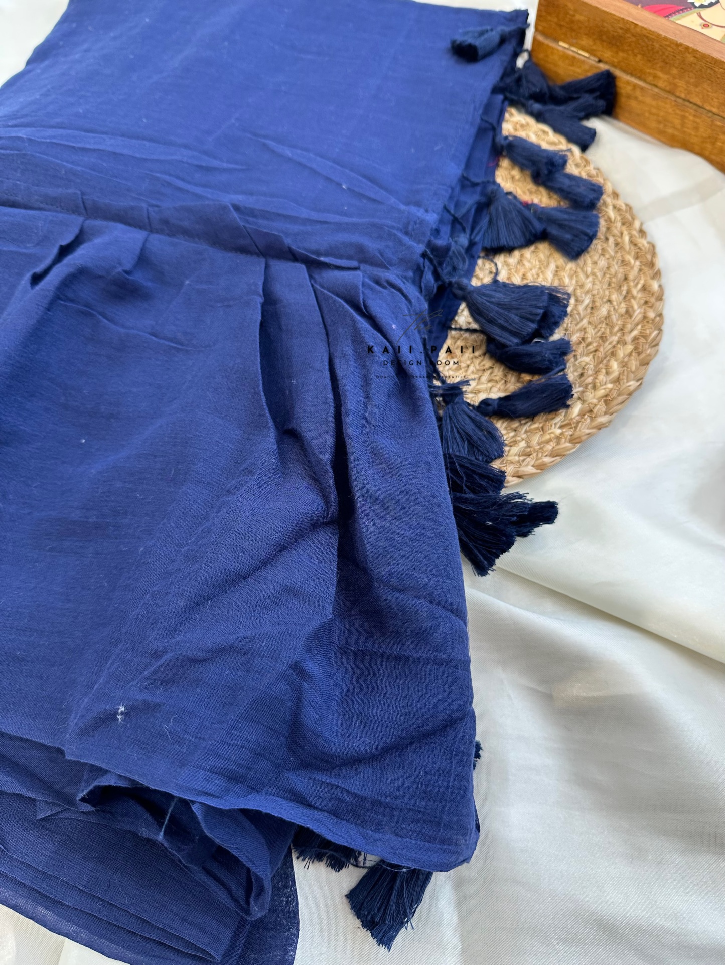 Mul Ruffle Saree