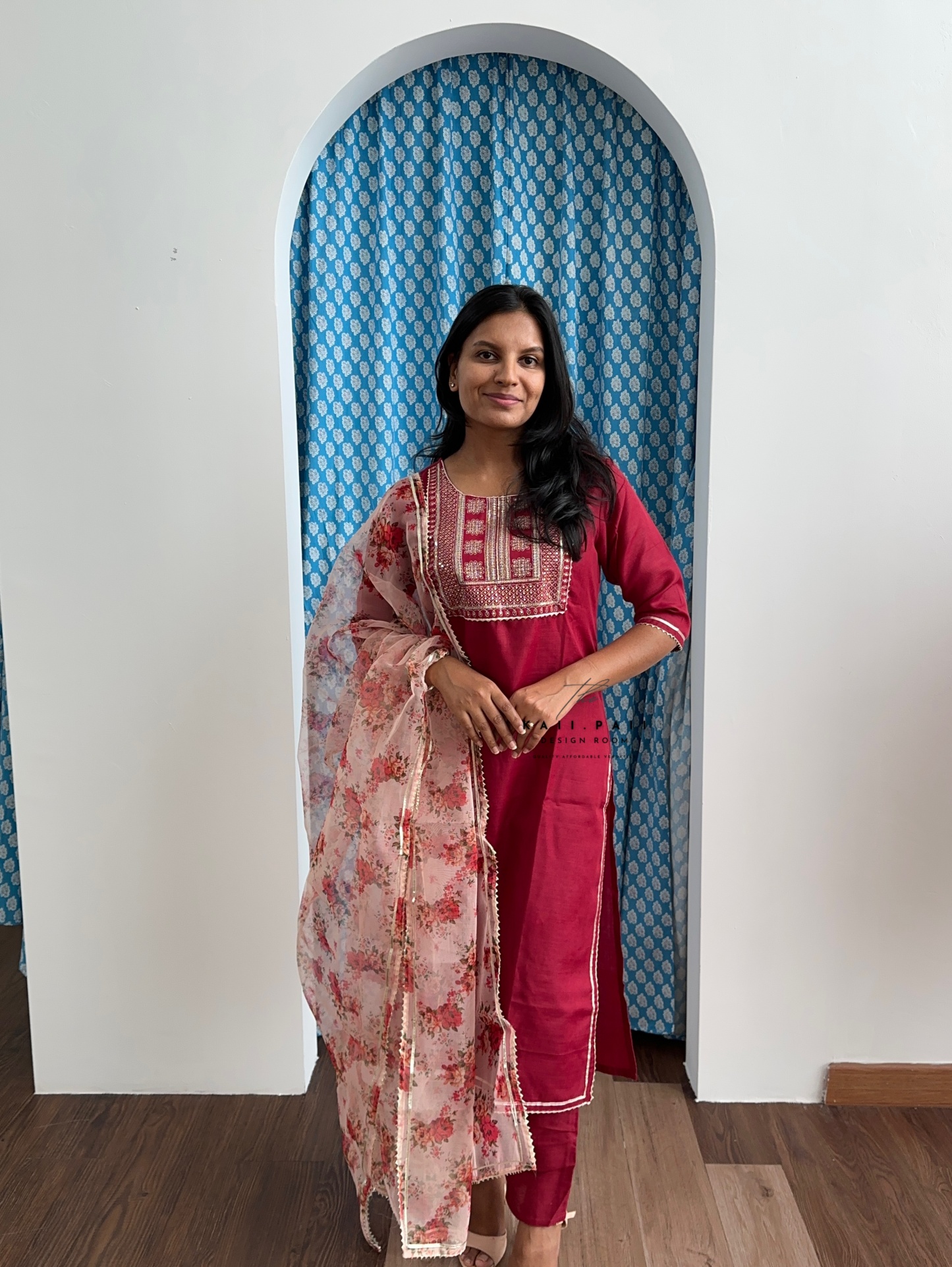 Silk Blend Kurta Set