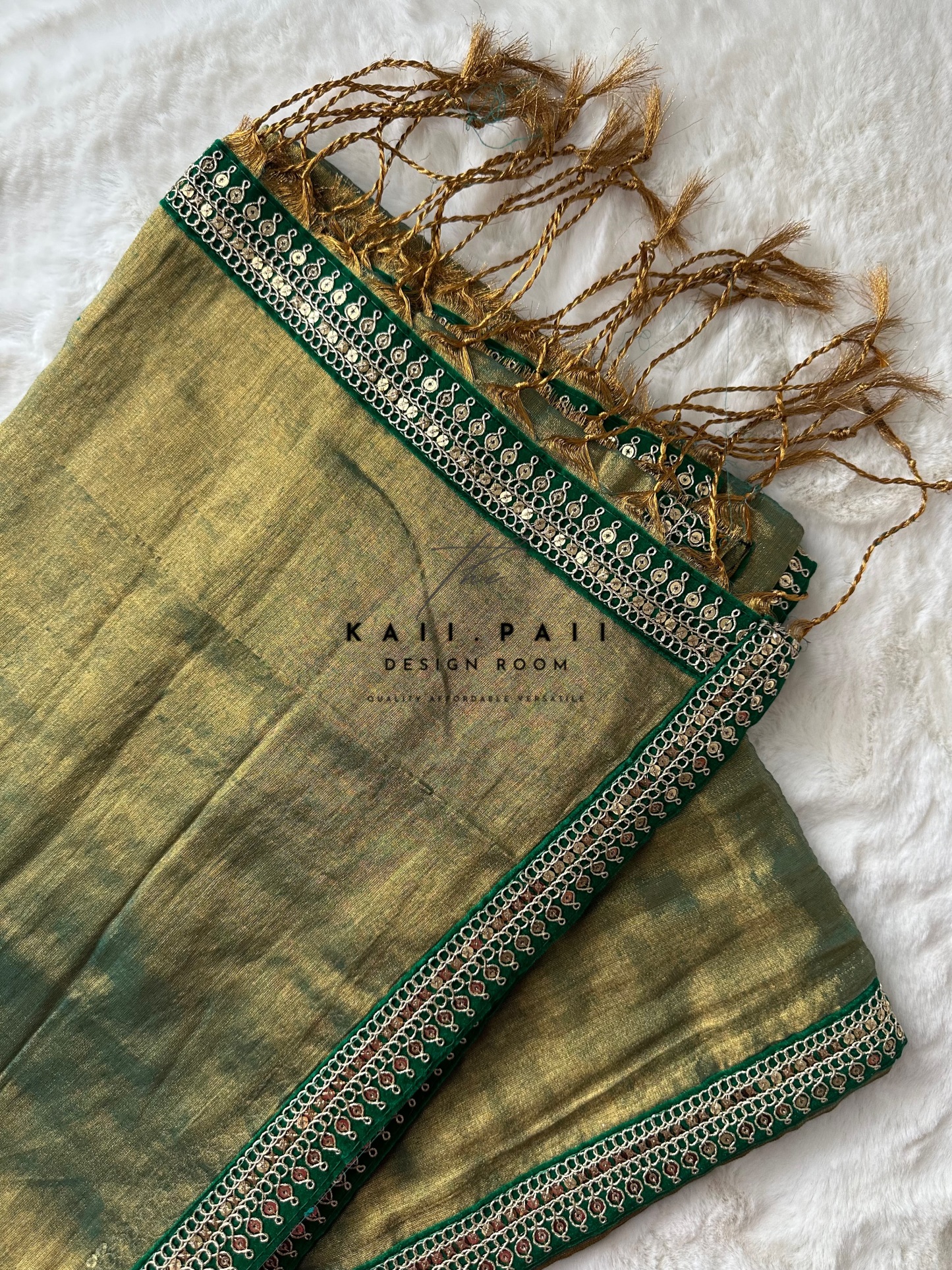 Tissue Saree with Border