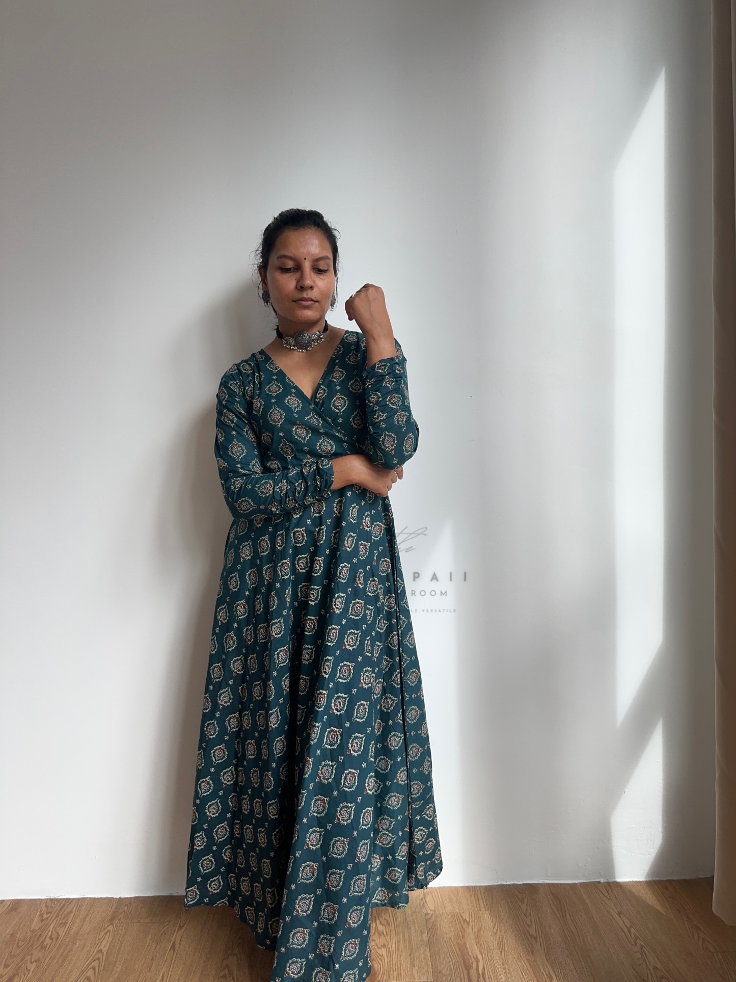 Angrakha Anarkali Dress