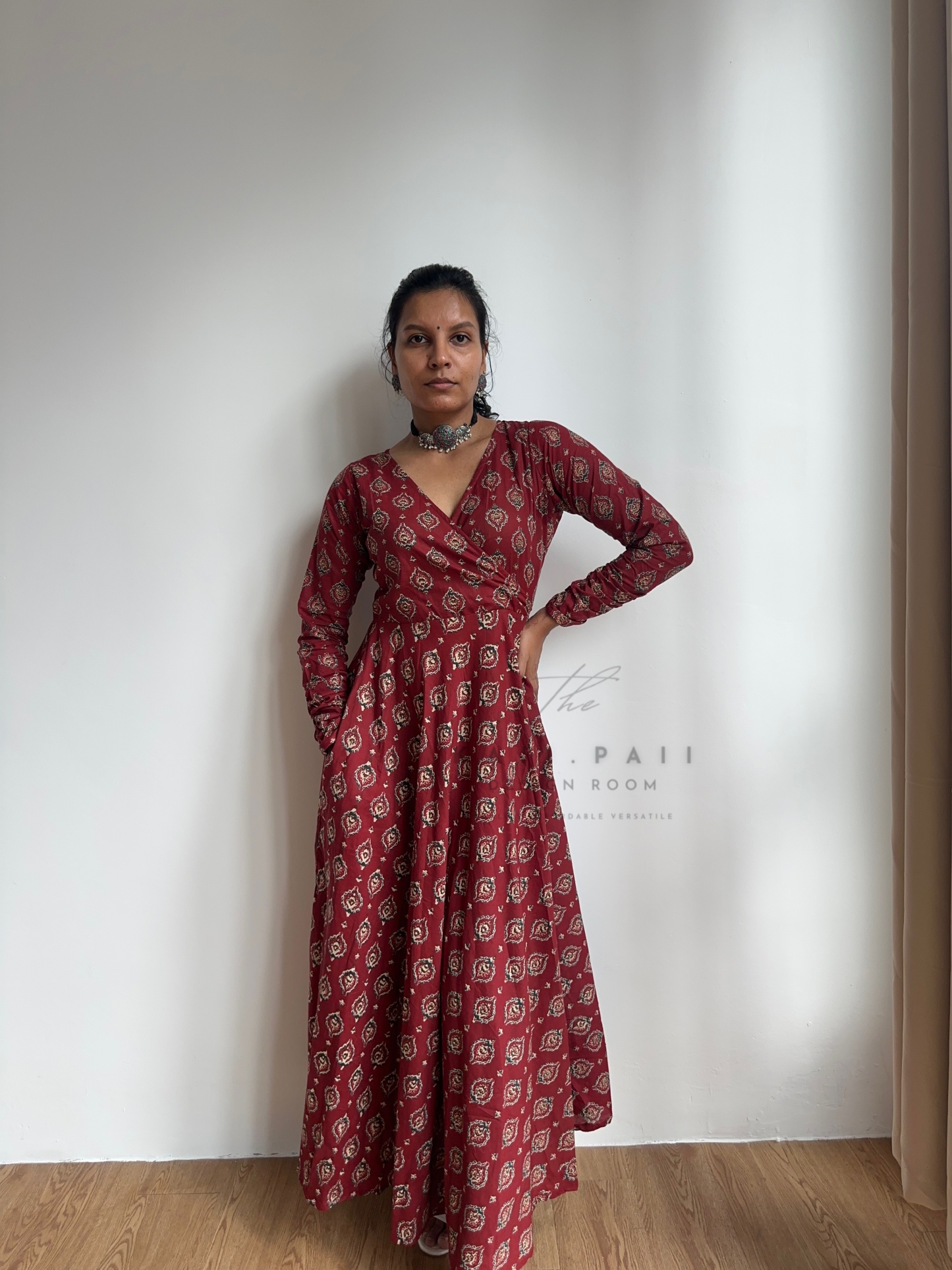 Angrakha Anarkali Dress