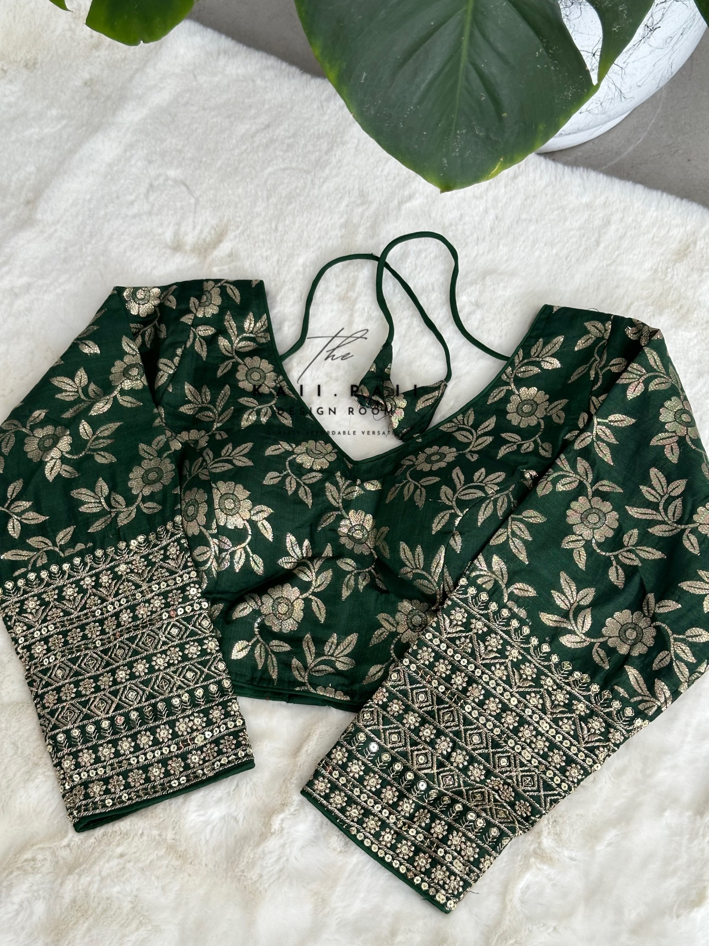 3/4th Sleeve Saree Blouse