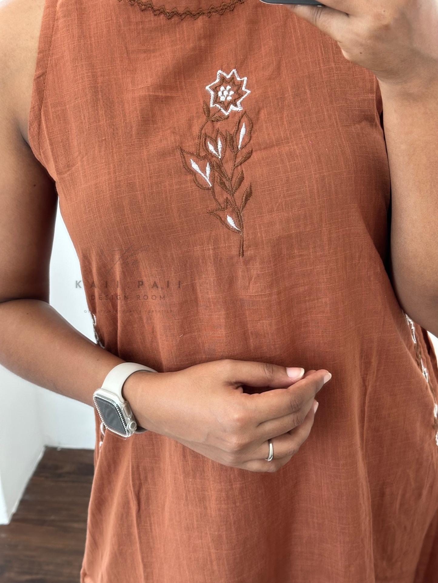 Sleeveless A line Set