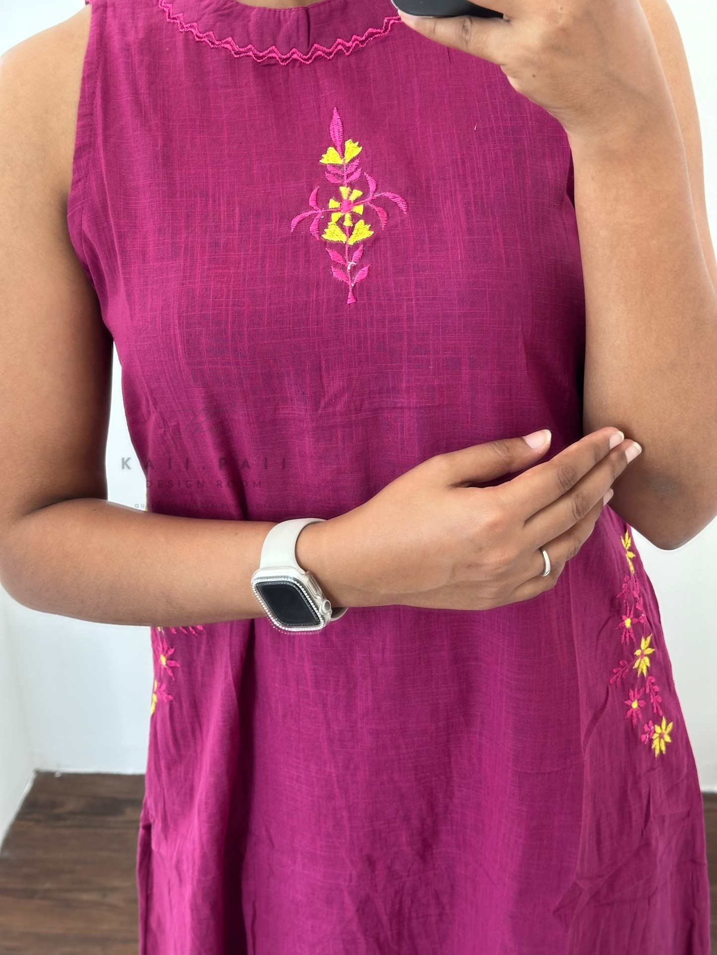 Sleeveless A line Set