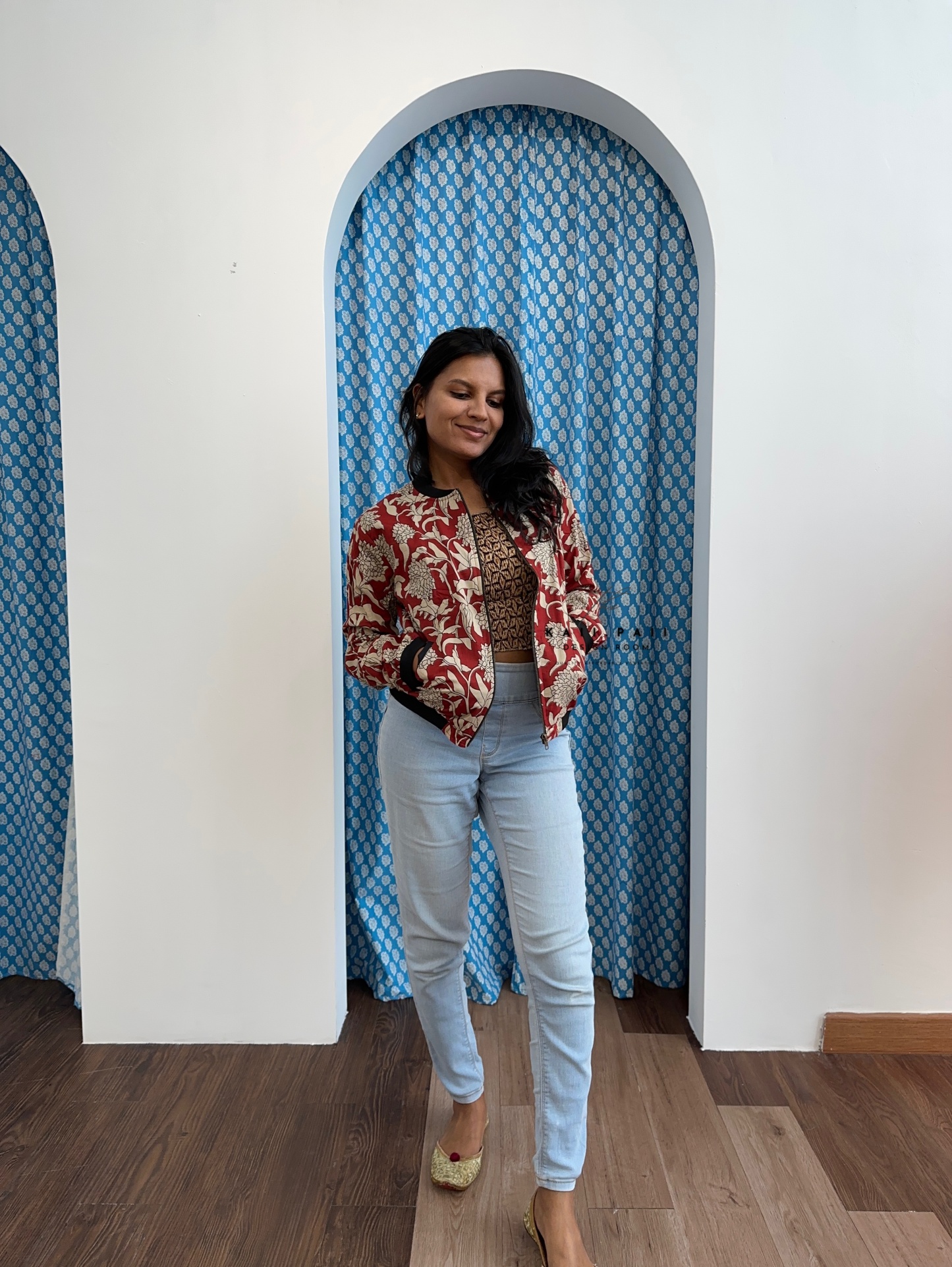 Indowestern Bomber Jacket