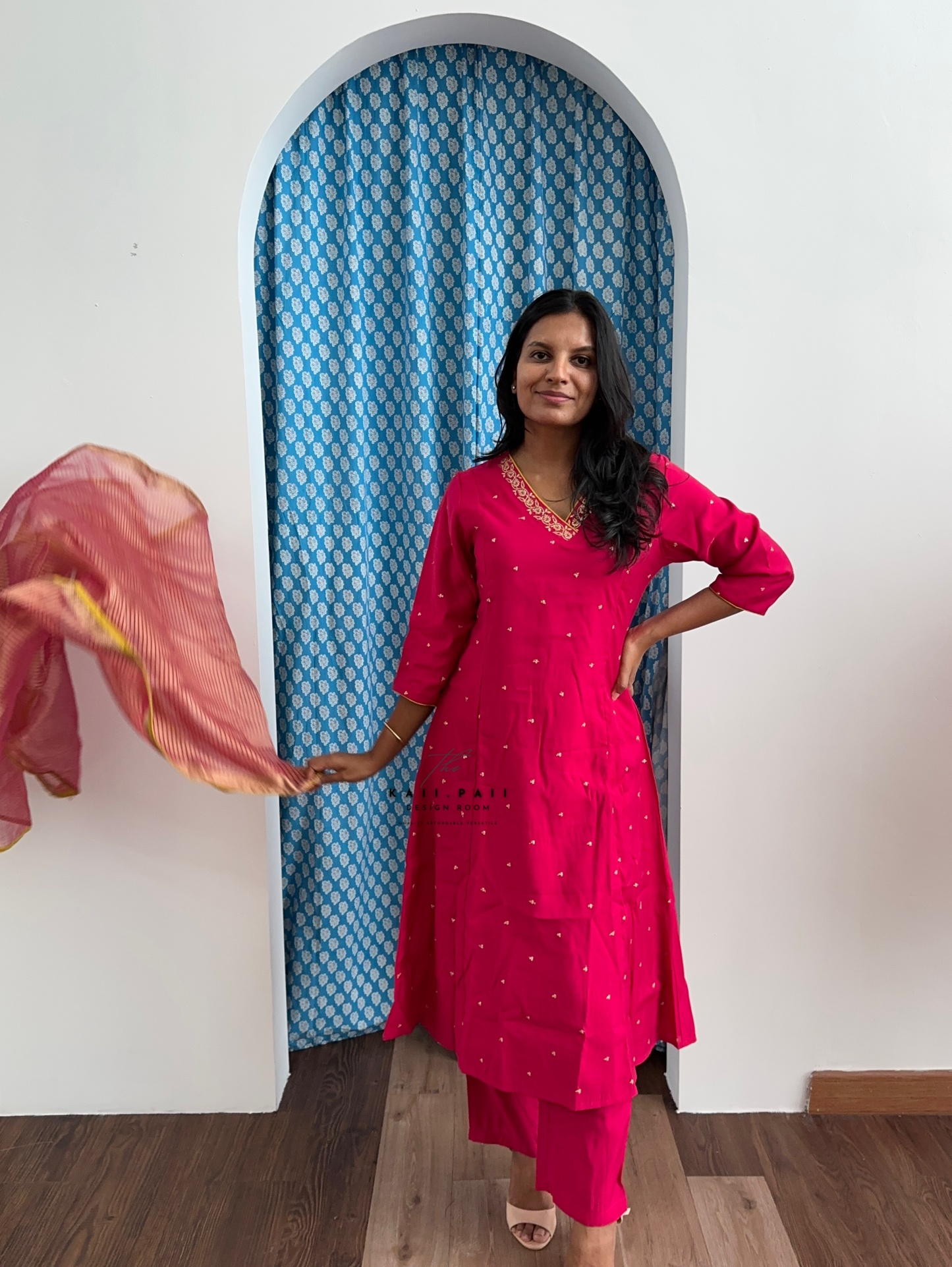 Silk Blend Kurta Set