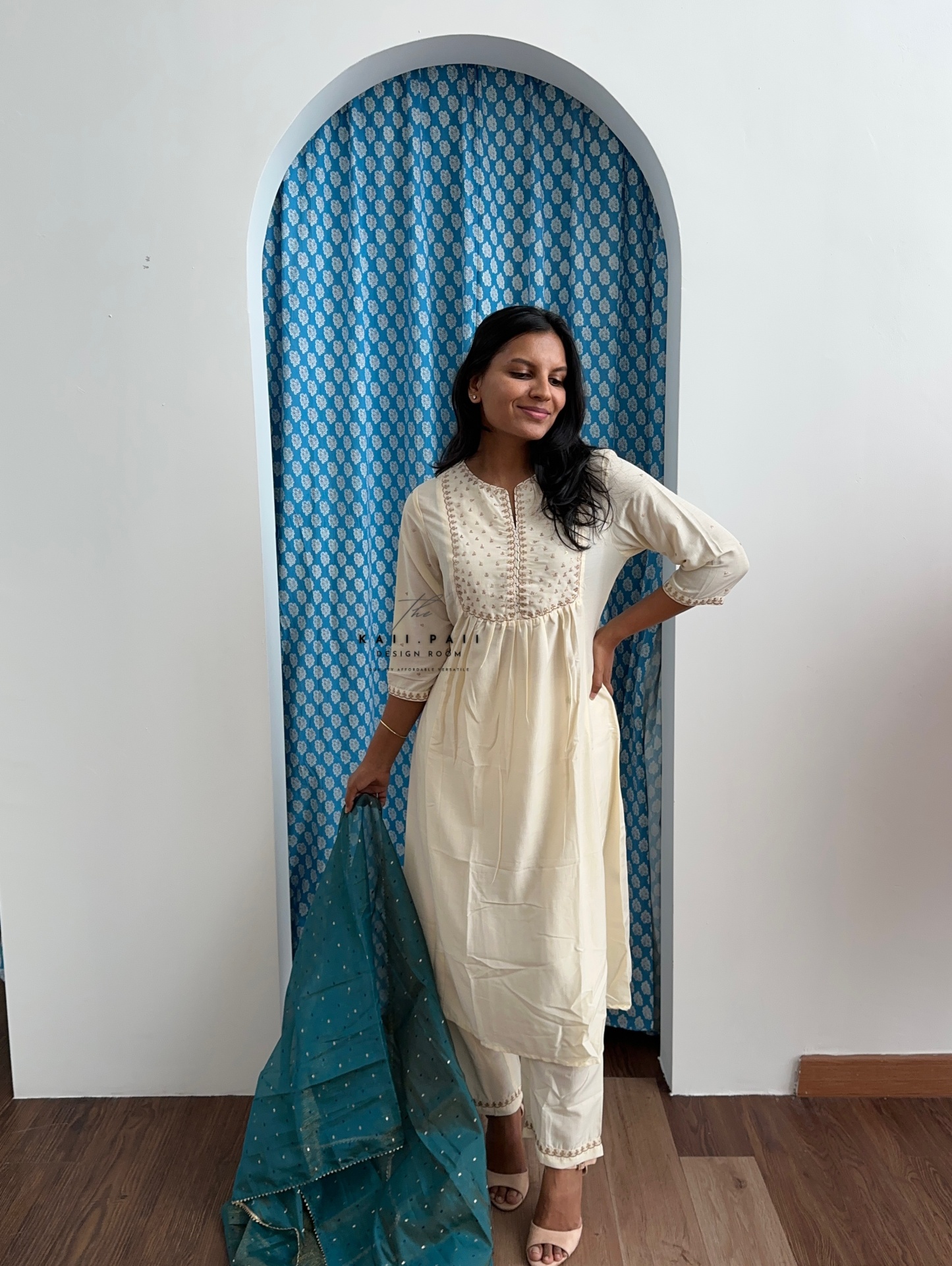 Silk Blend Kurta Set