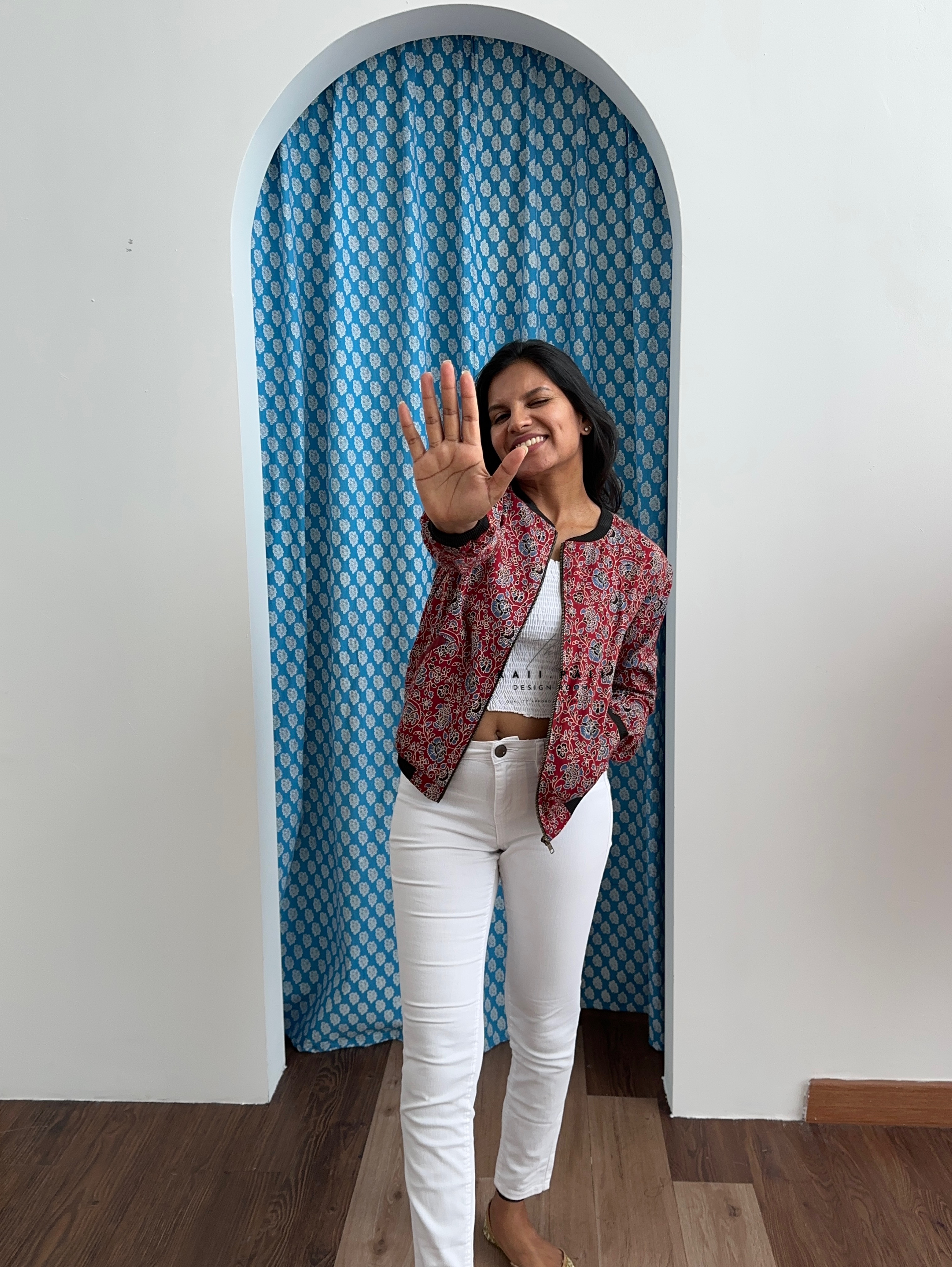 Indowestern Bomber Jacket