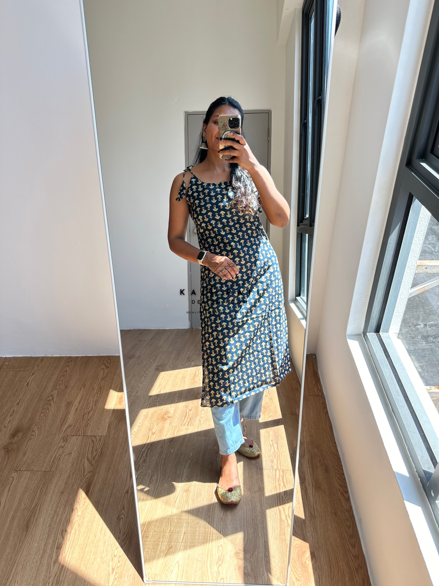 Tie Strap Kurti