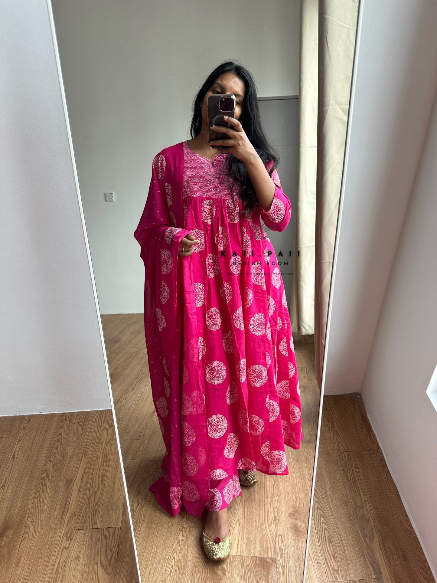 Bandhini Kurta Set