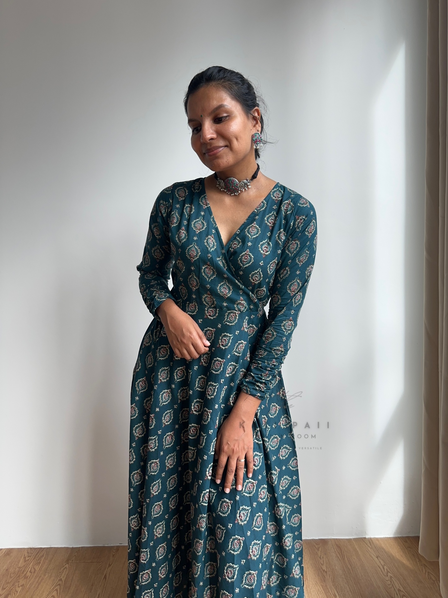 Angrakha Anarkali Dress