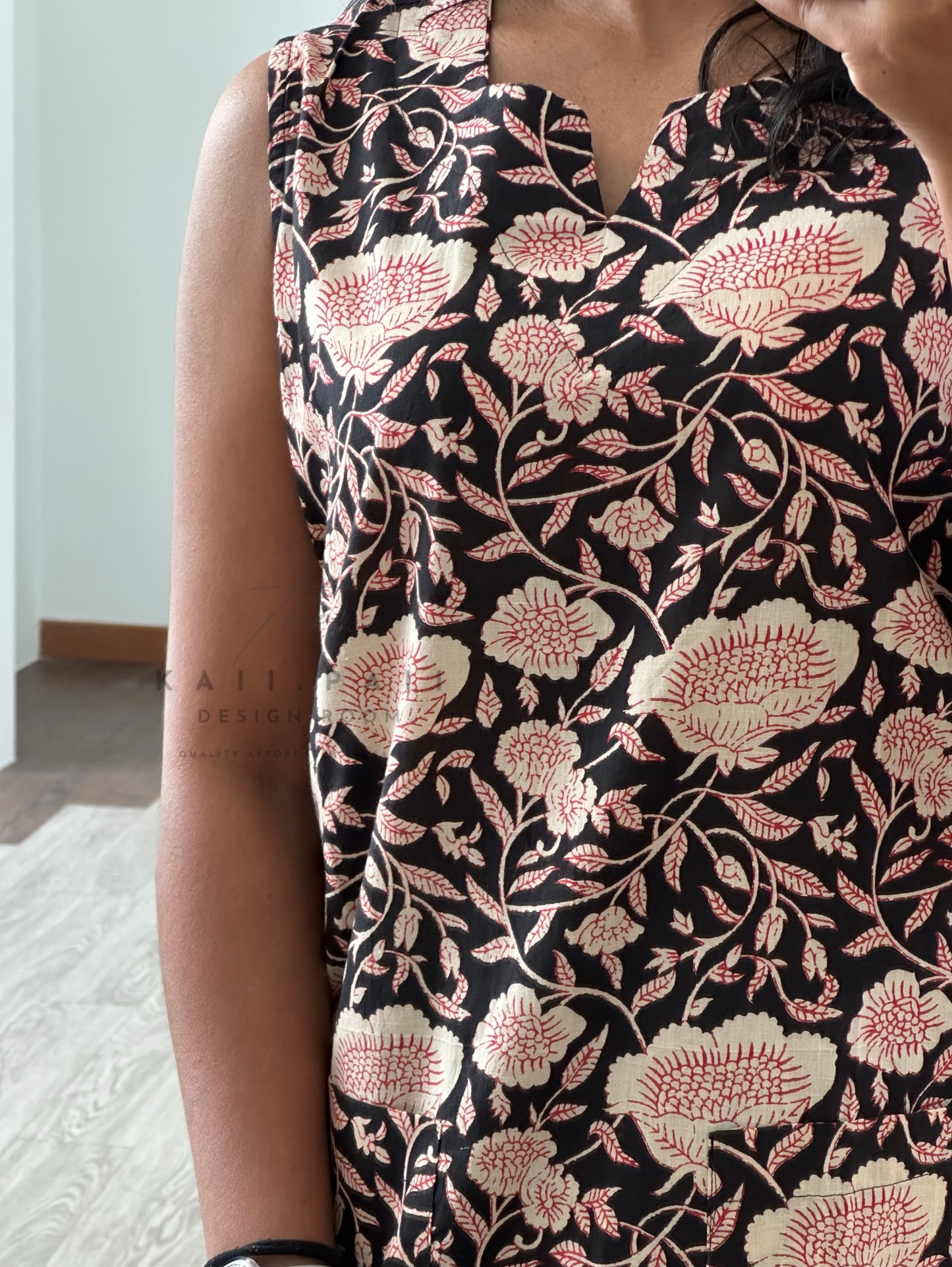 Handblock Cotton Tunic