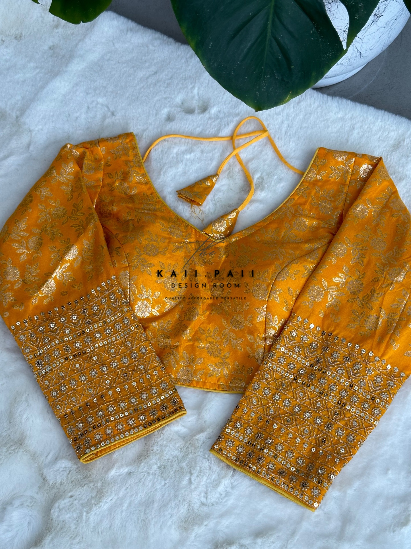 3/4th Sleeve Saree Blouse