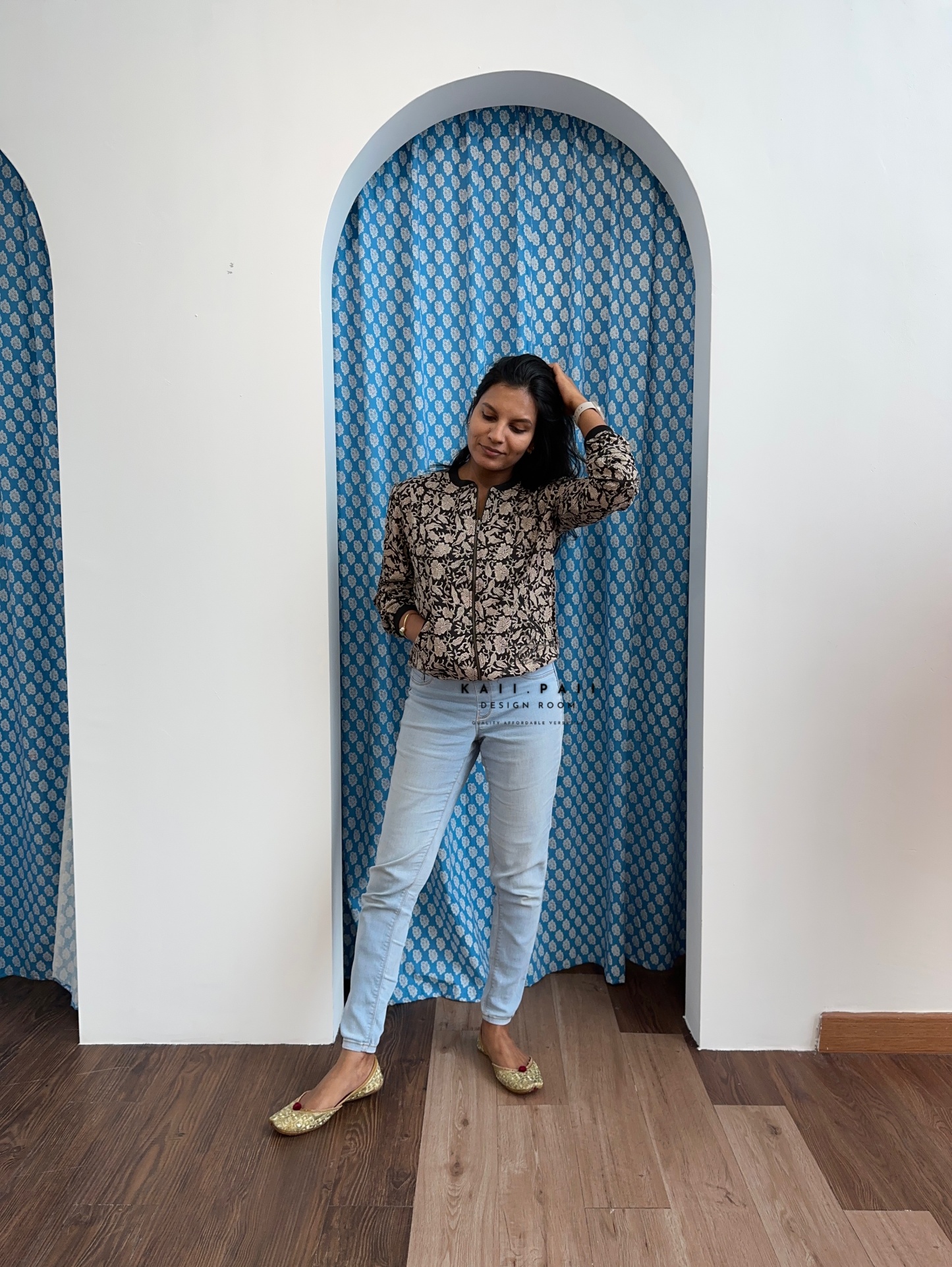 Indowestern Bomber Jacket