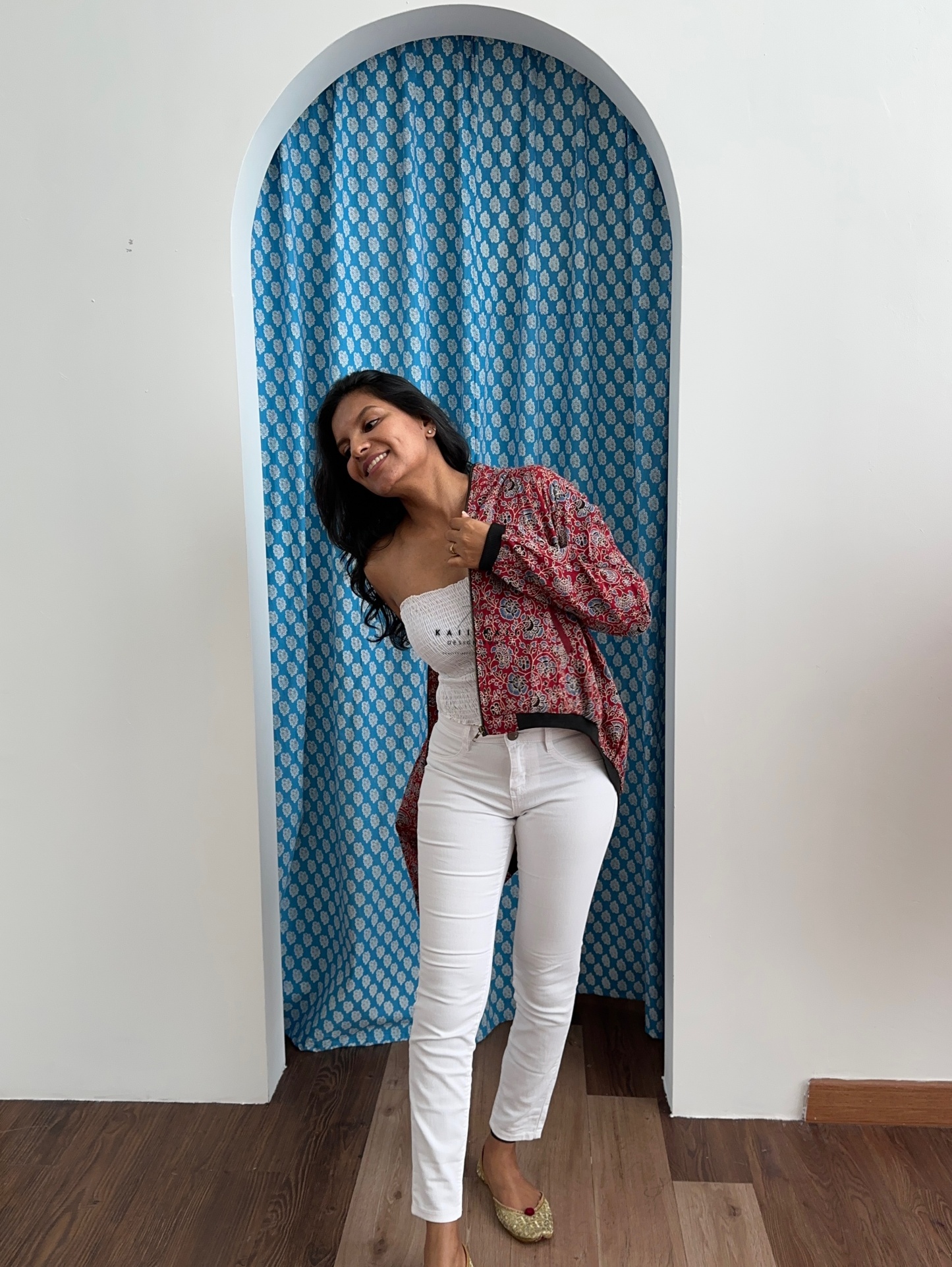 Indowestern Bomber Jacket