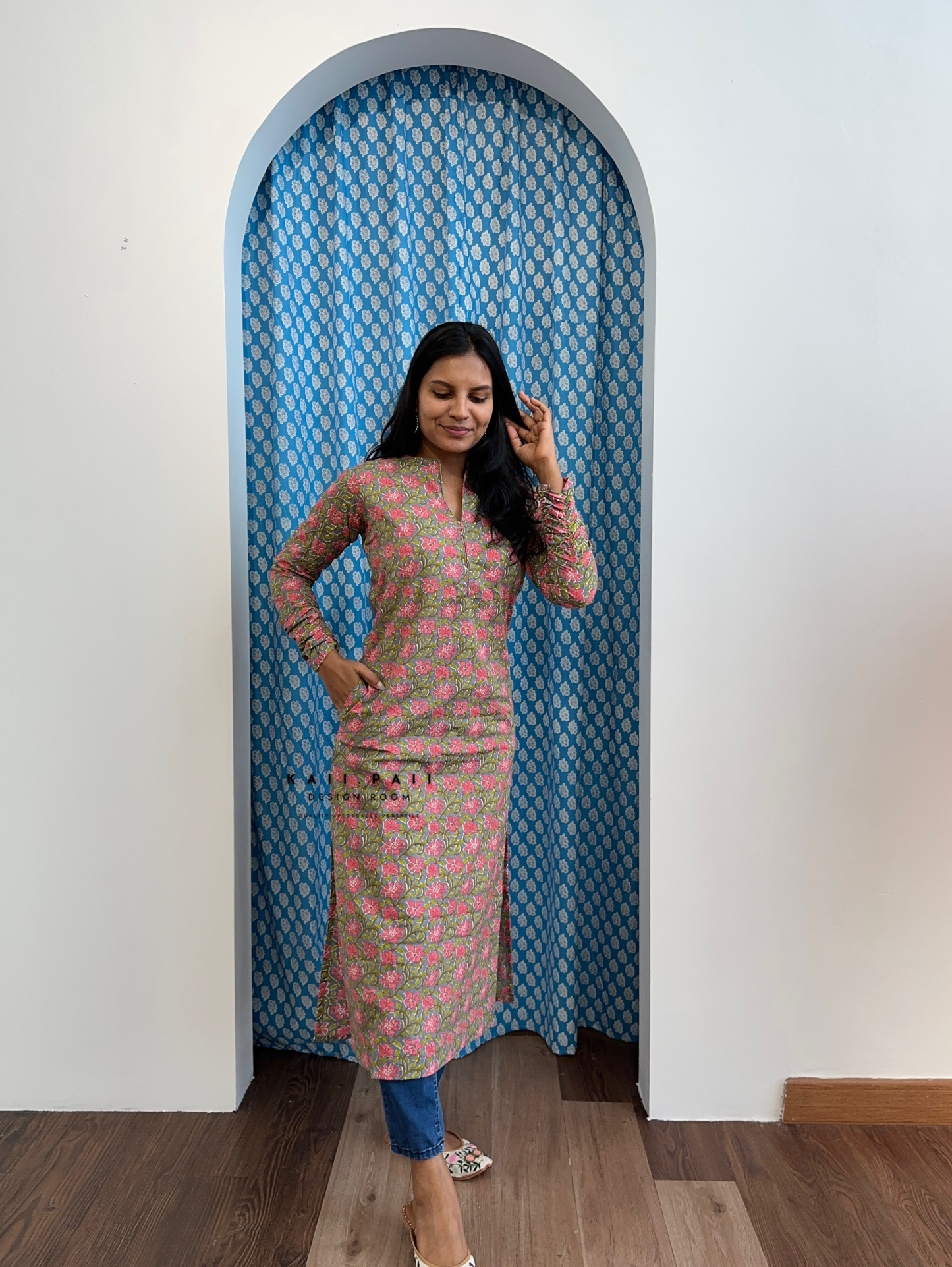 Chuditar Sleeve Kurta