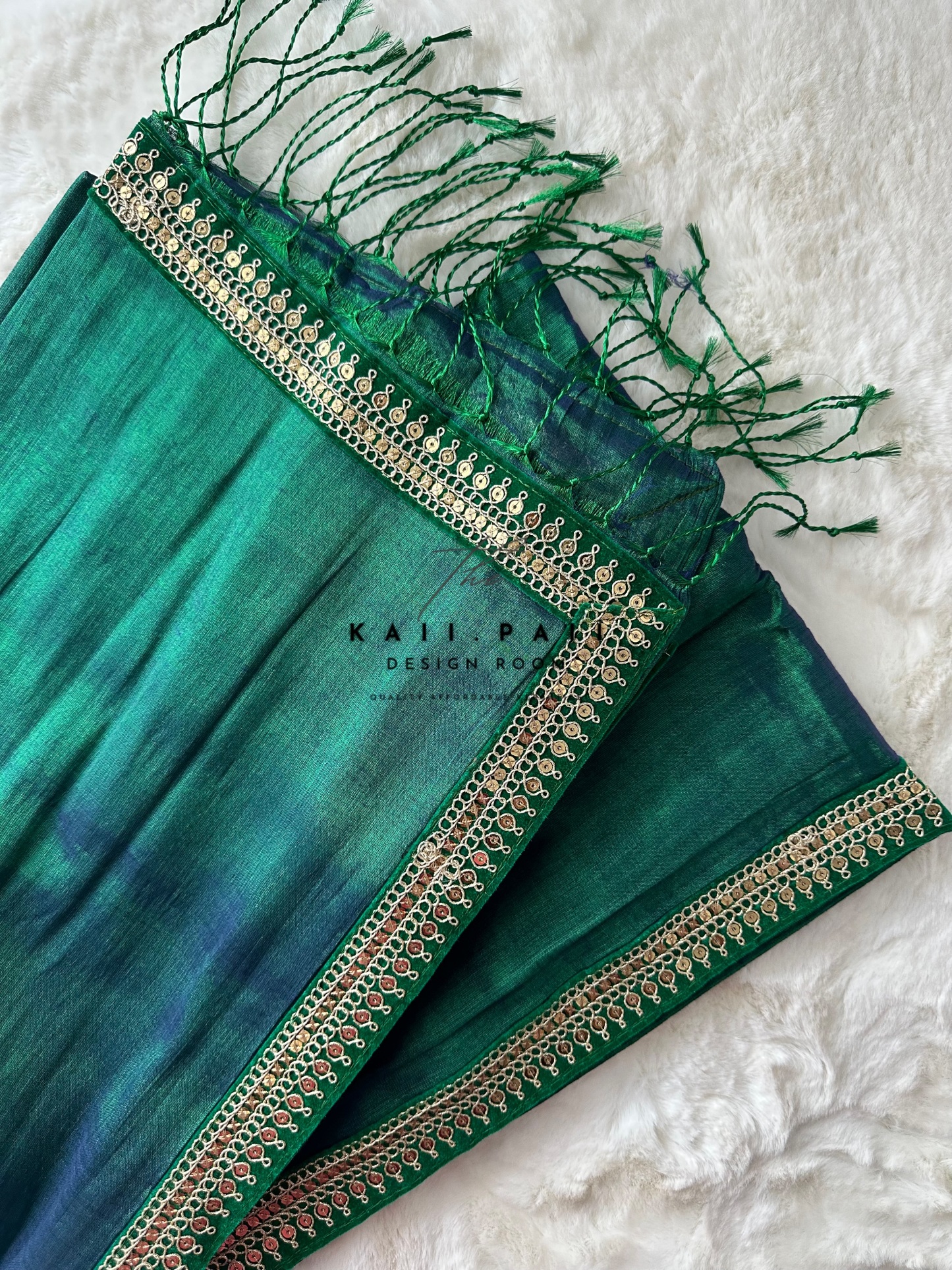 Tissue Saree with Border