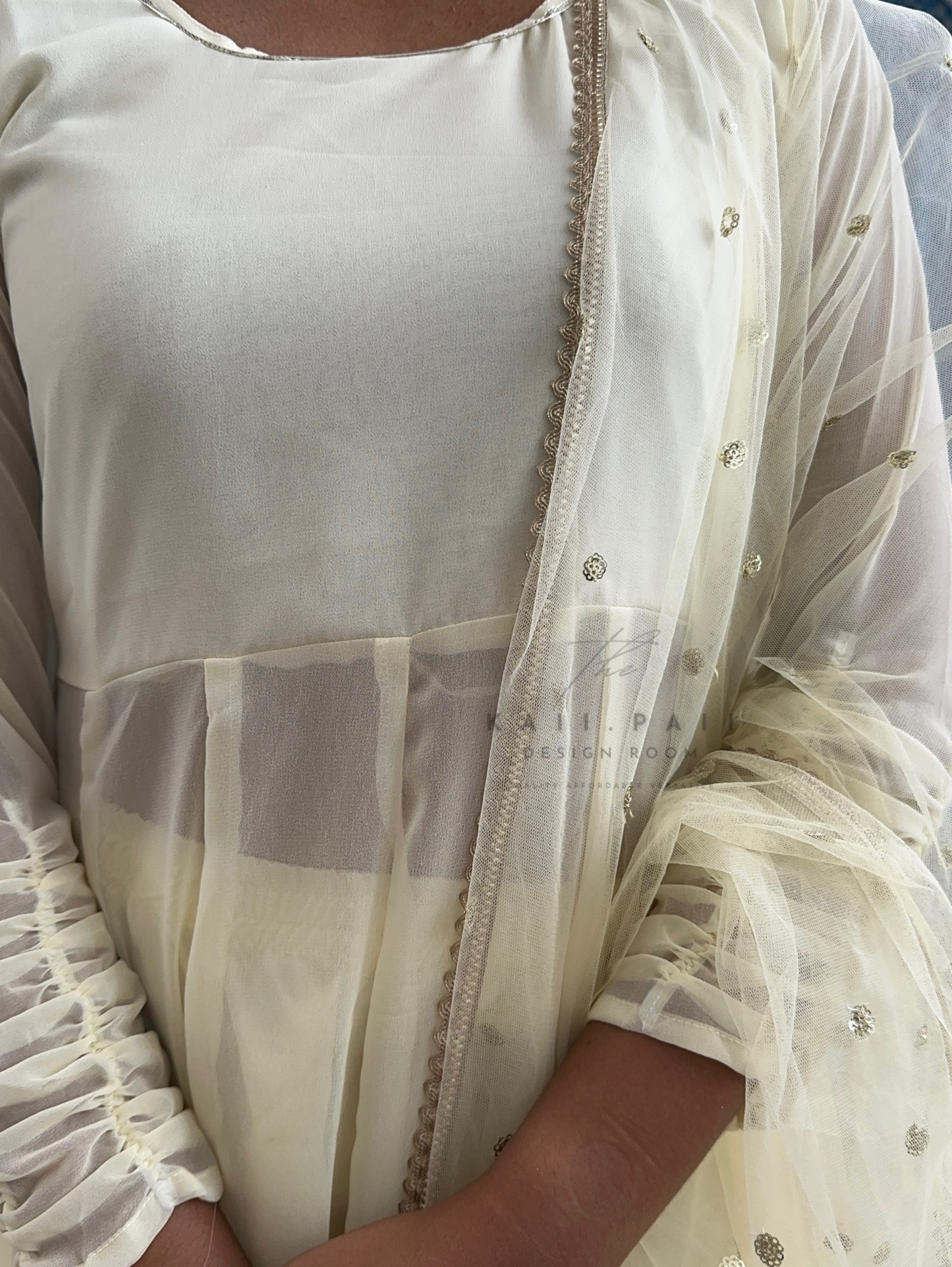Long Sleeve A Line Suit