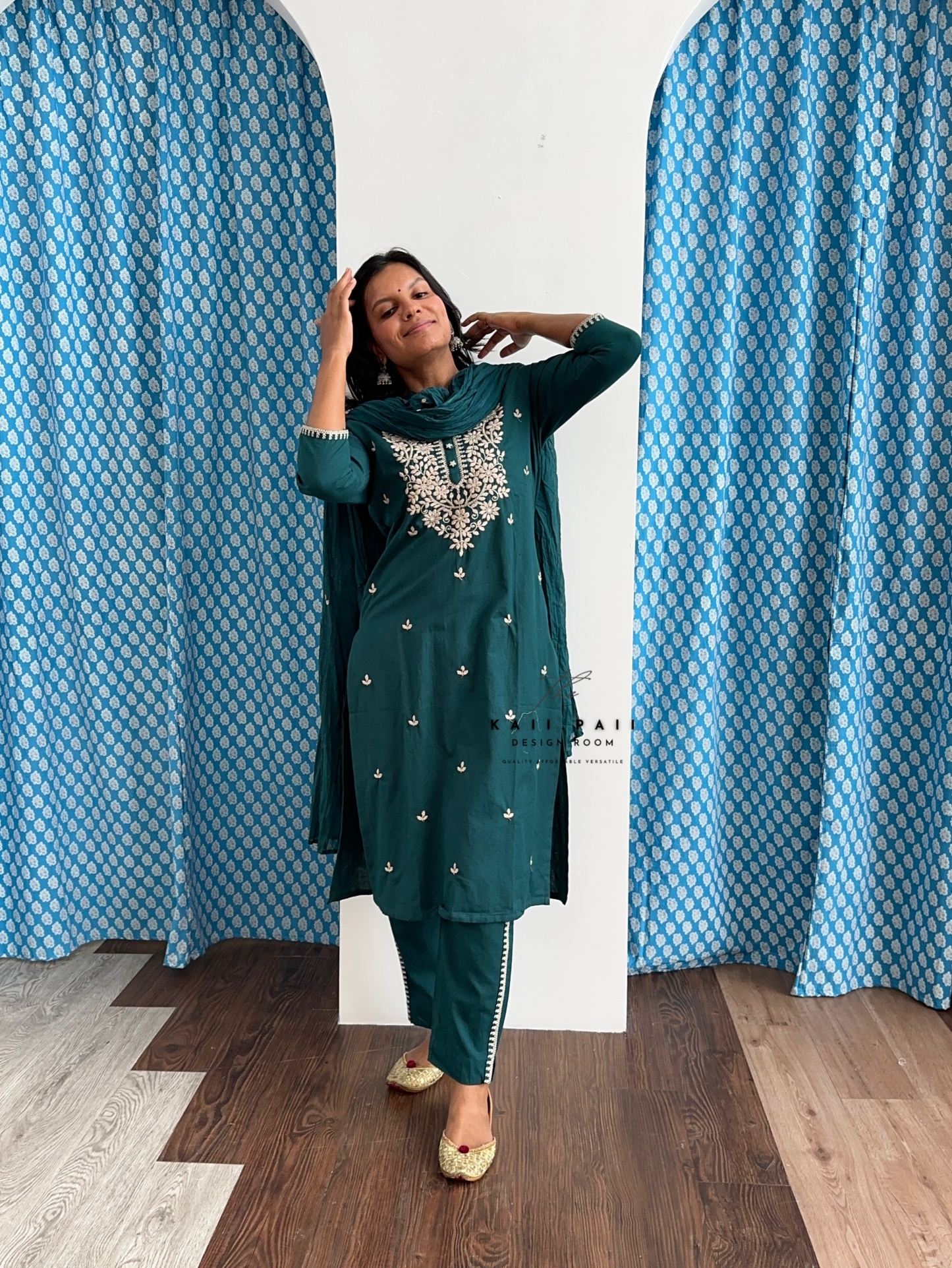 Heavy Embroidered Kurta Set