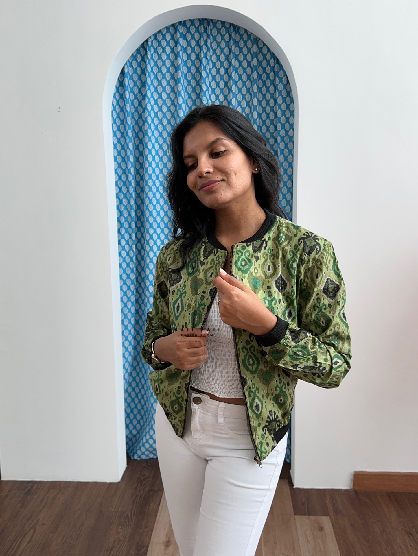 Indowestern Bomber Jacket
