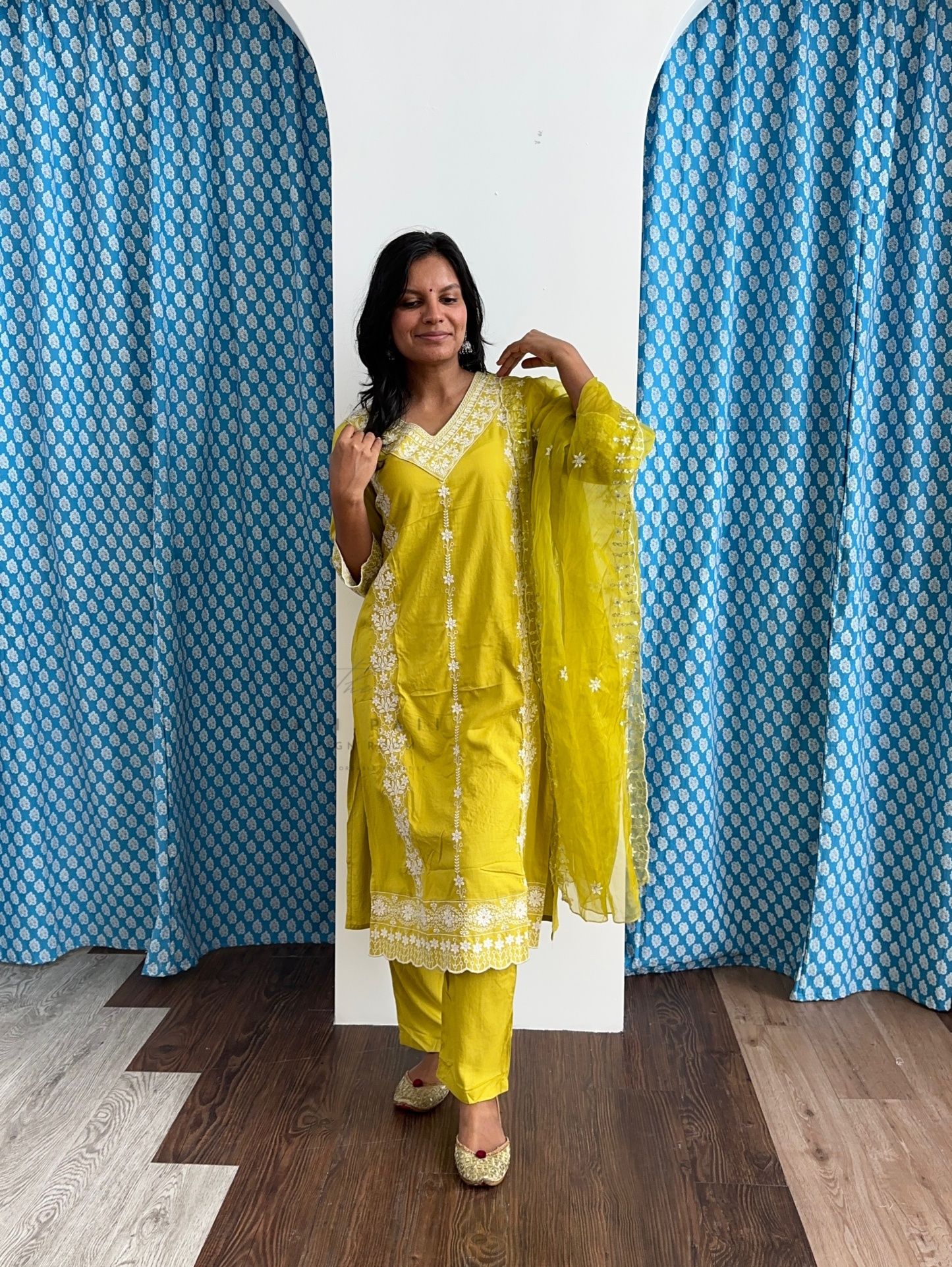 Rayon Embroidered Kurta Set