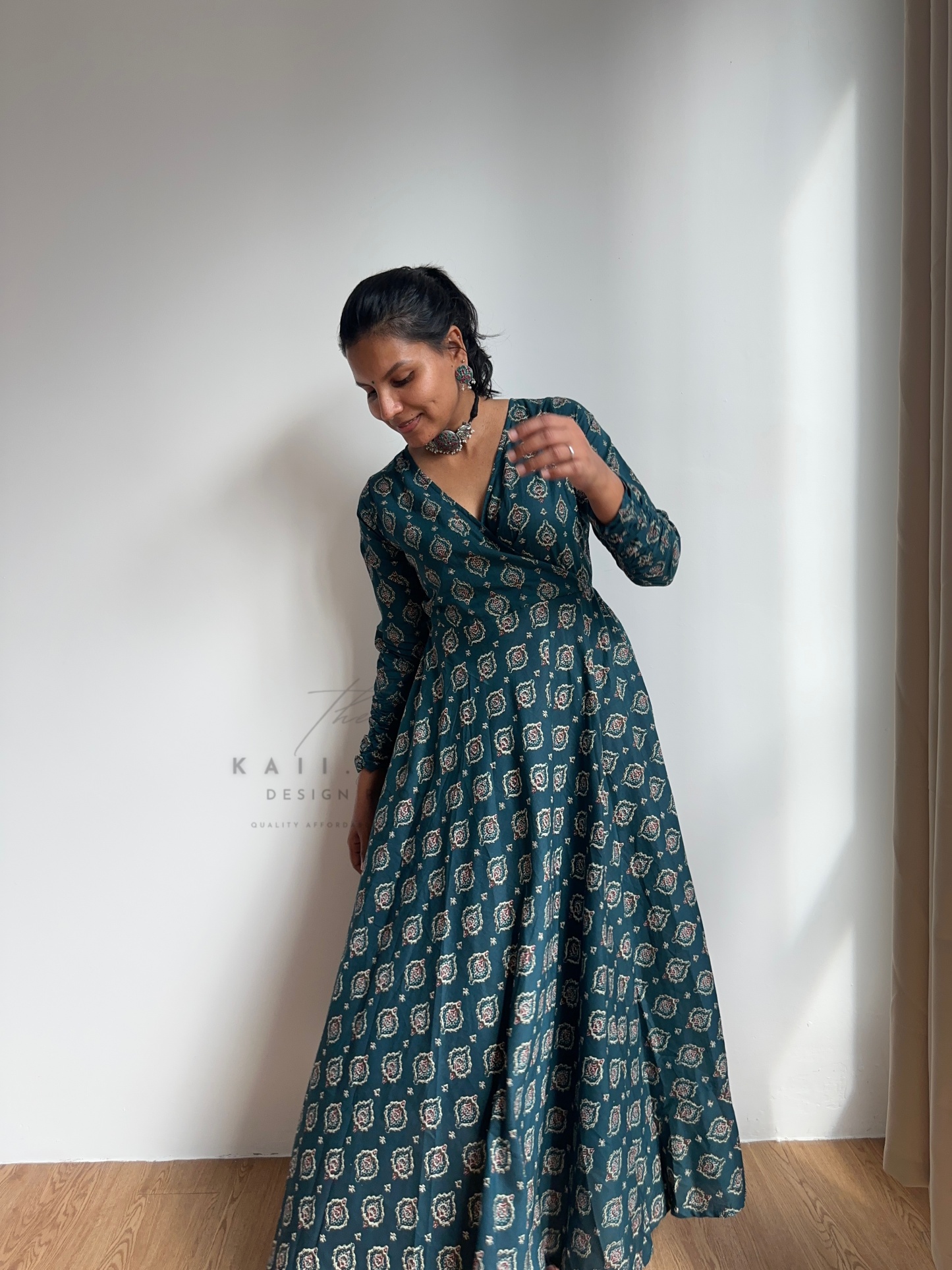 Angrakha Anarkali Dress