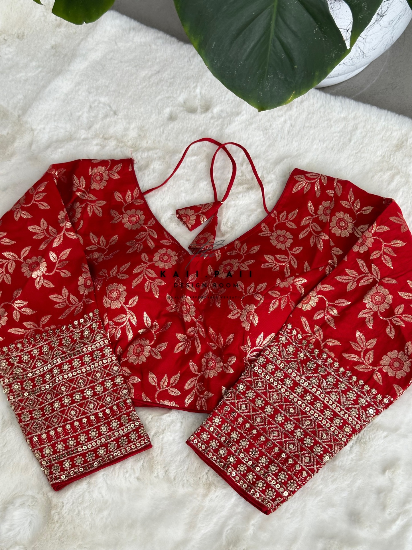 3/4th Sleeve Saree Blouse