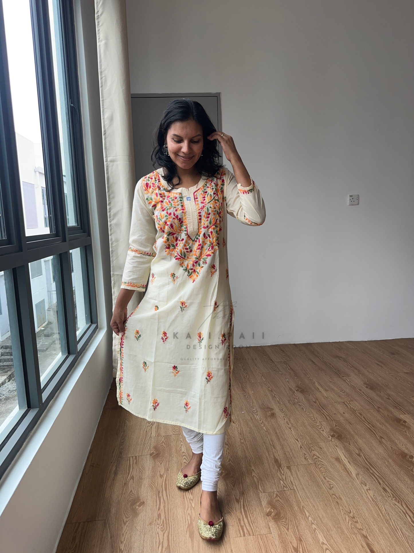 Cotton Chikankari Kurta