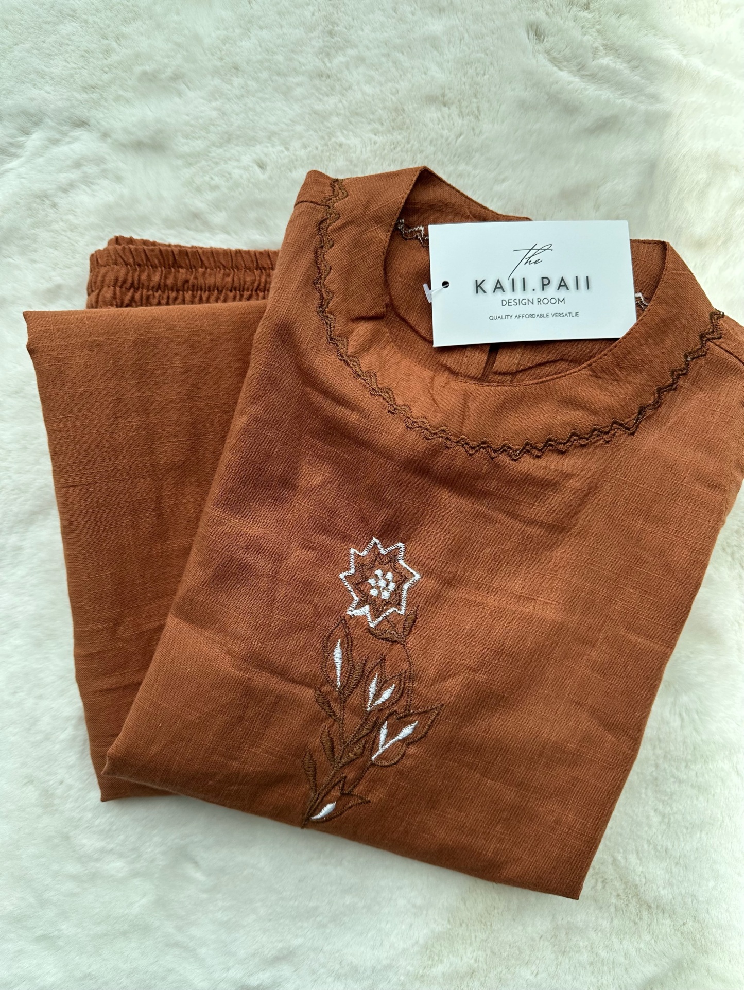 Sleeveless A line Set