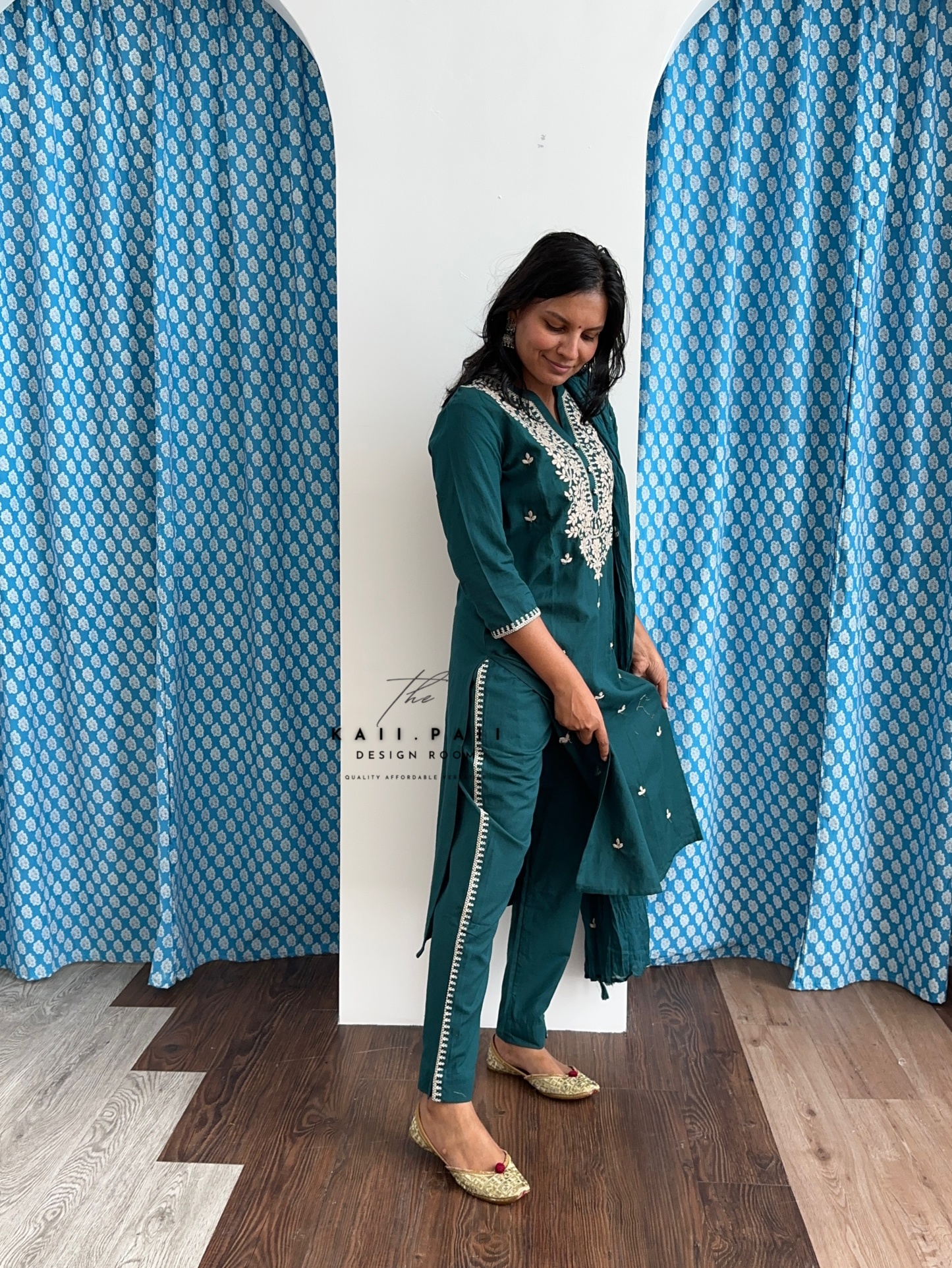 Heavy Embroidered Kurta Set