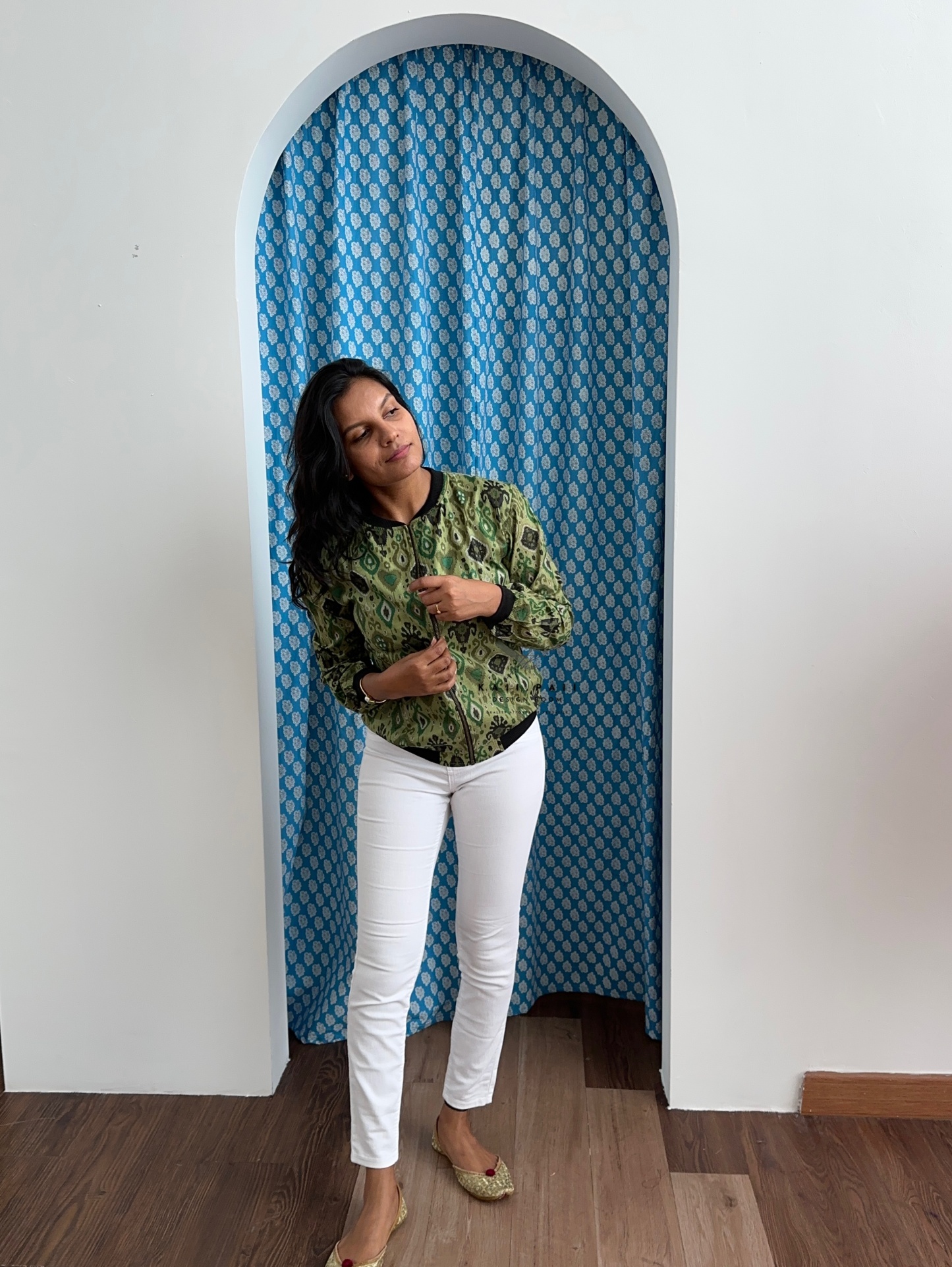 Indowestern Bomber Jacket