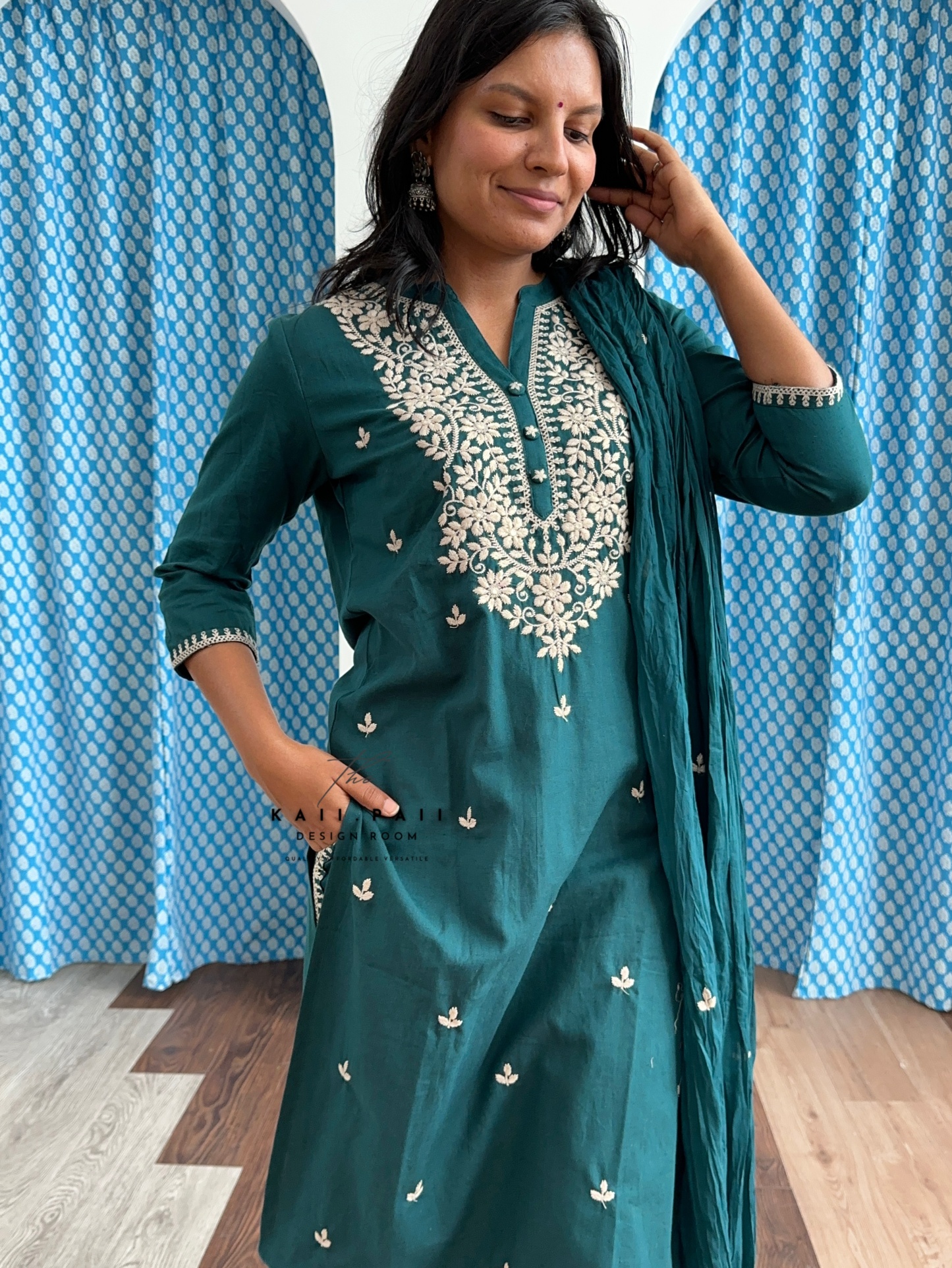 Heavy Embroidered Kurta Set